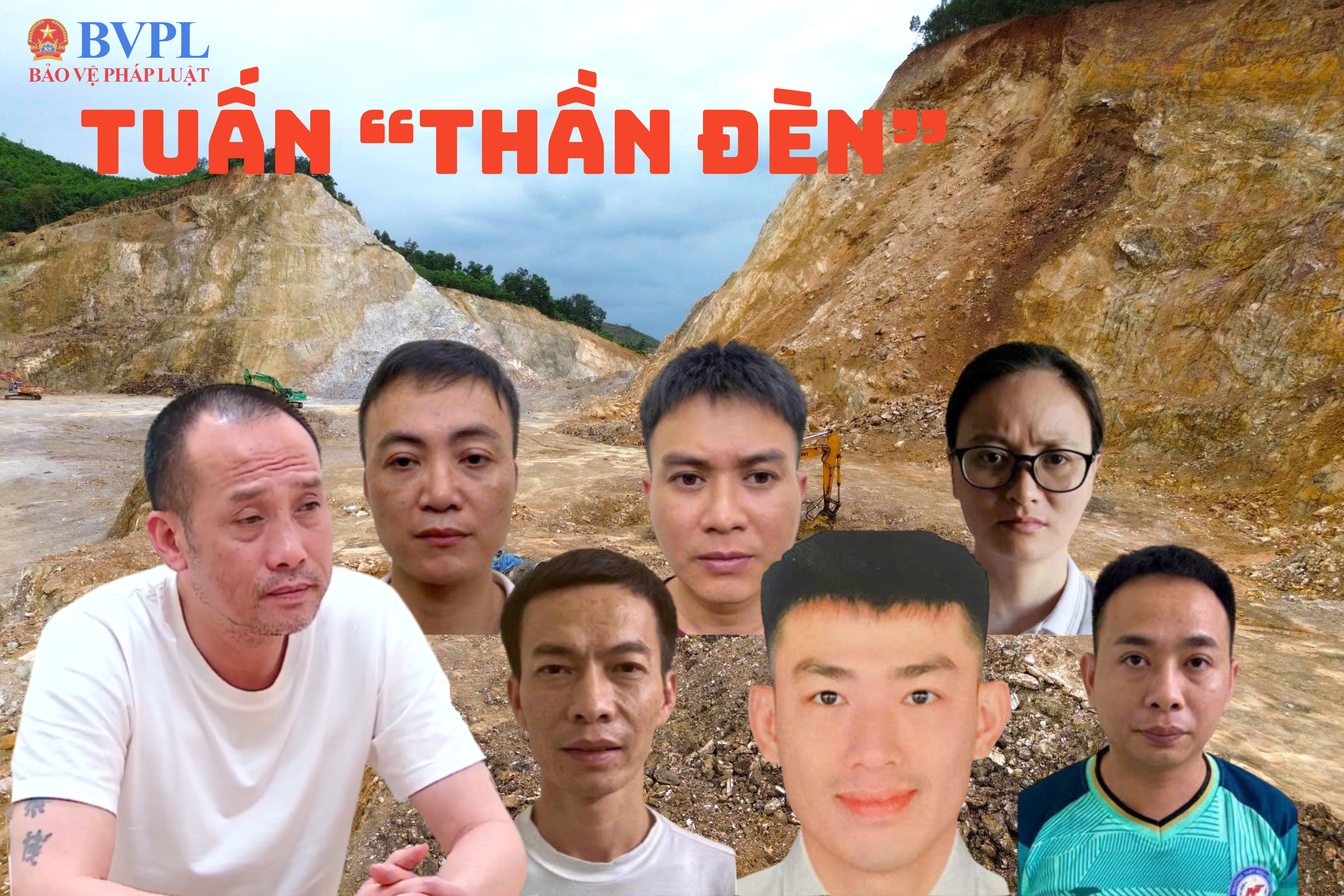Đề nghị truy tố Tuấn “Thần Đèn” và đồng phạm khai thác trái phép hàng triệu tấn khoáng sản