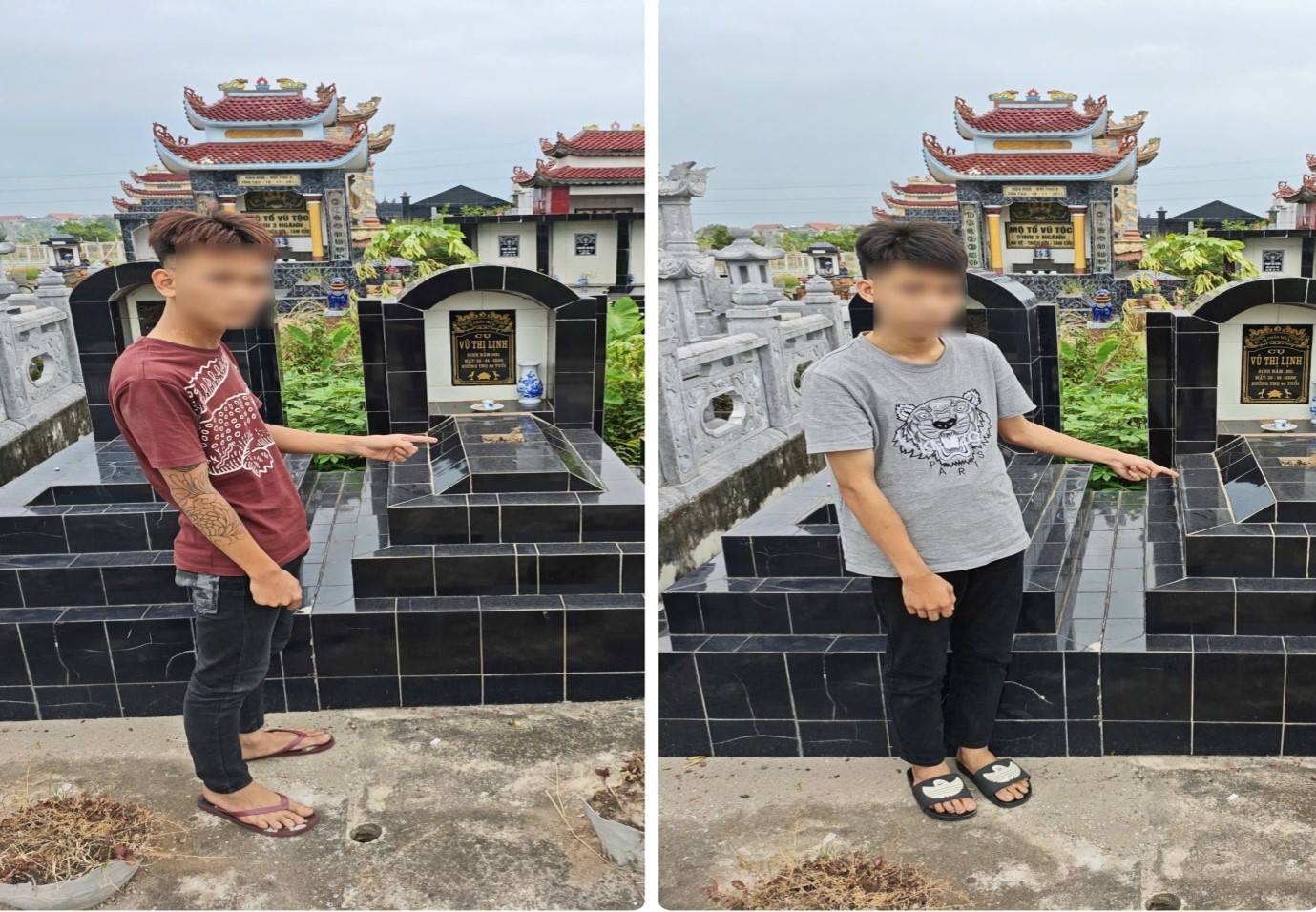 Phê chuẩn khởi tố 4 thanh, thiếu niên xâm phạm mồ mả sau thách đấu trên TikTok