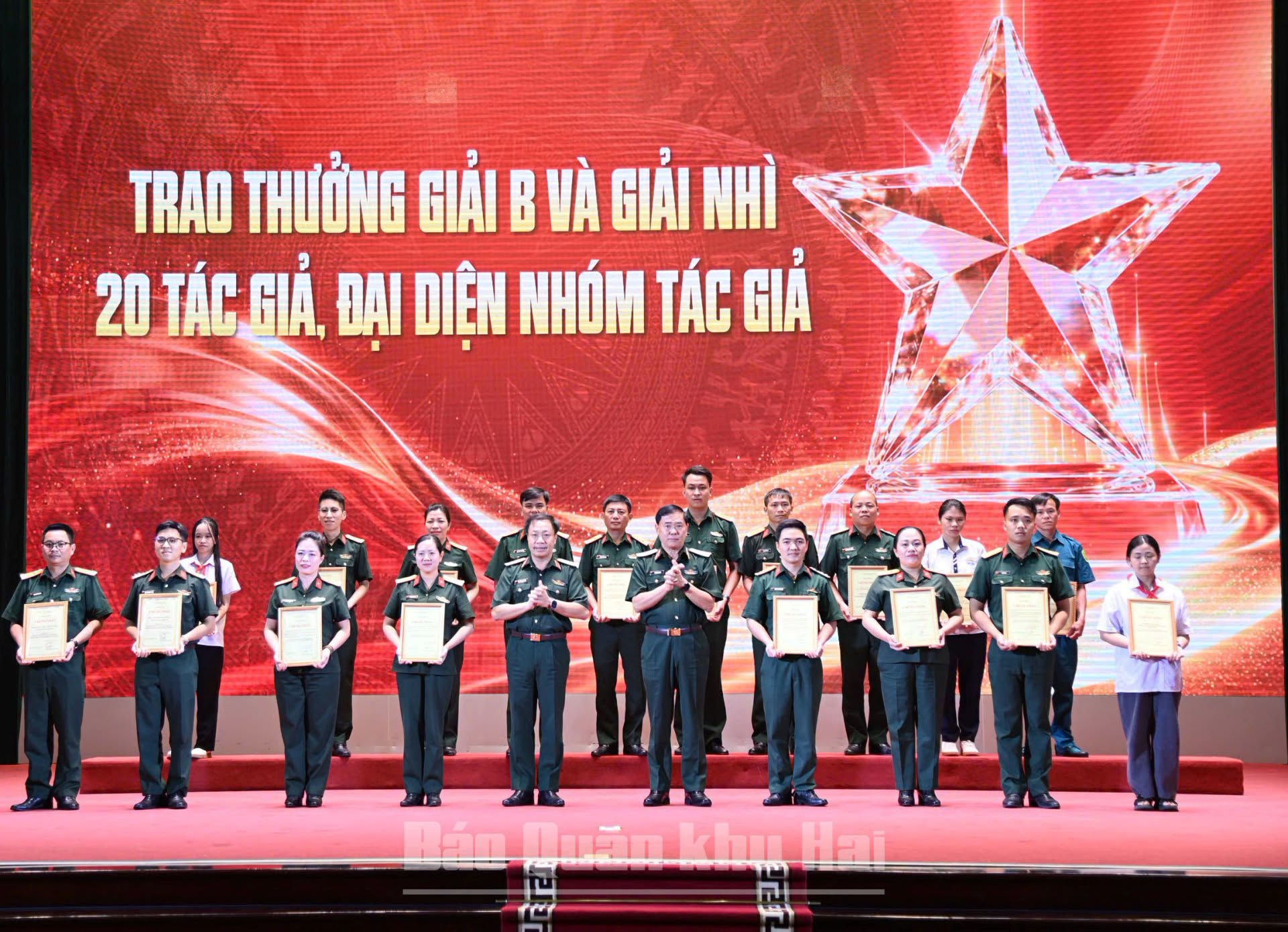 VKSQS Quân khu 2 đạt giải B Cuộc thi chào mừng kỷ niệm 80 năm Ngày truyền thống