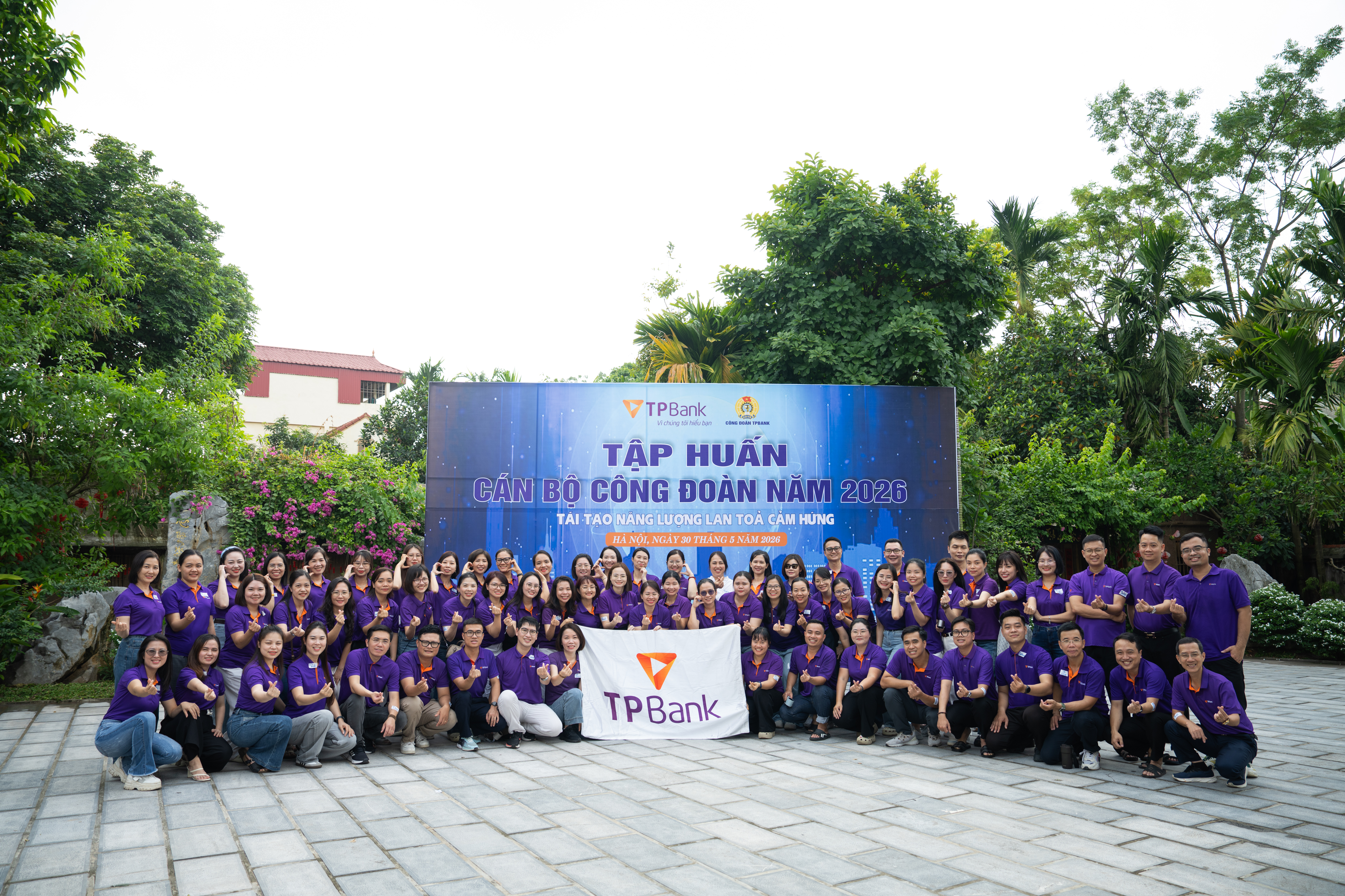 Công đoàn TPBank Hội nghị người lao động kết hợp tập huấn cán bộ công đoàn năm 2026