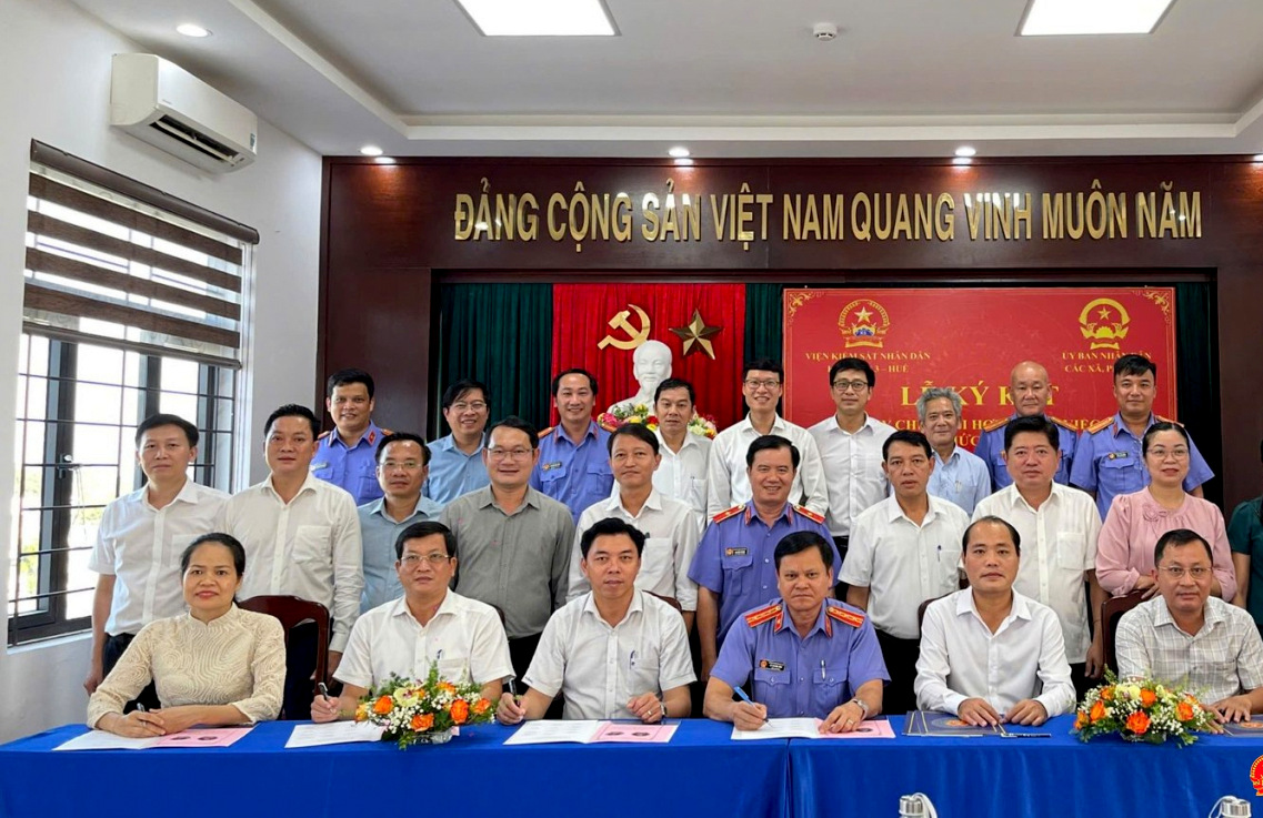 VKSND các khu vực tại Huế tăng cường phối hợp với chính quyền cơ sở