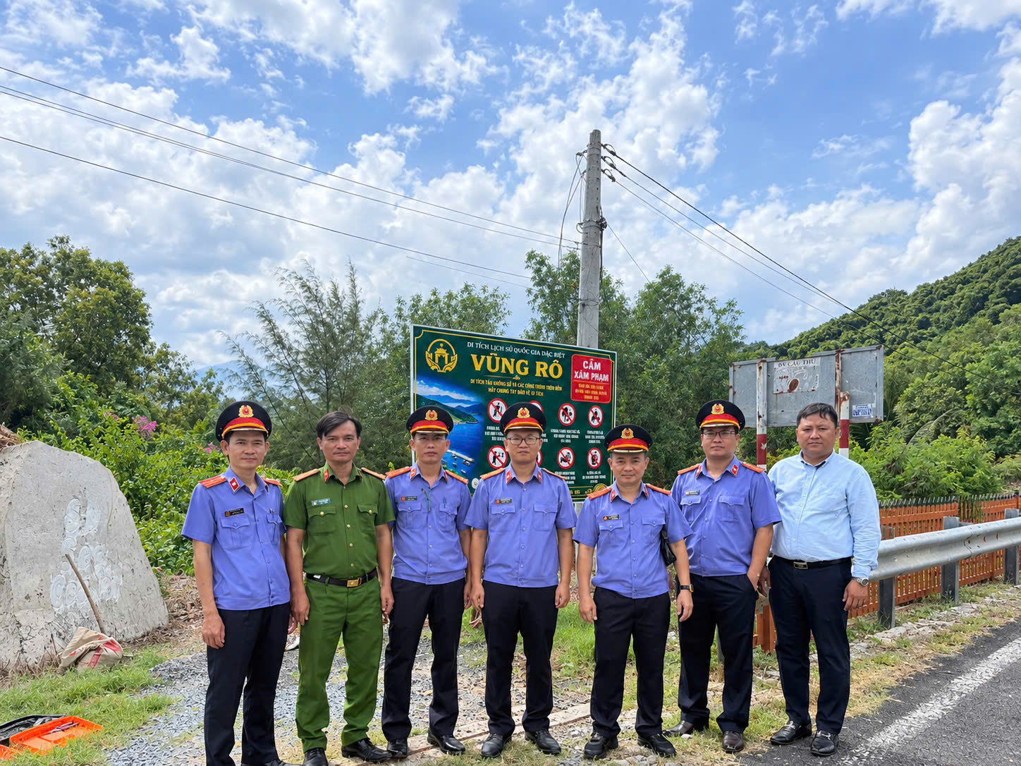 Vũng Rô Giữ lại không gian thiêng của di sản