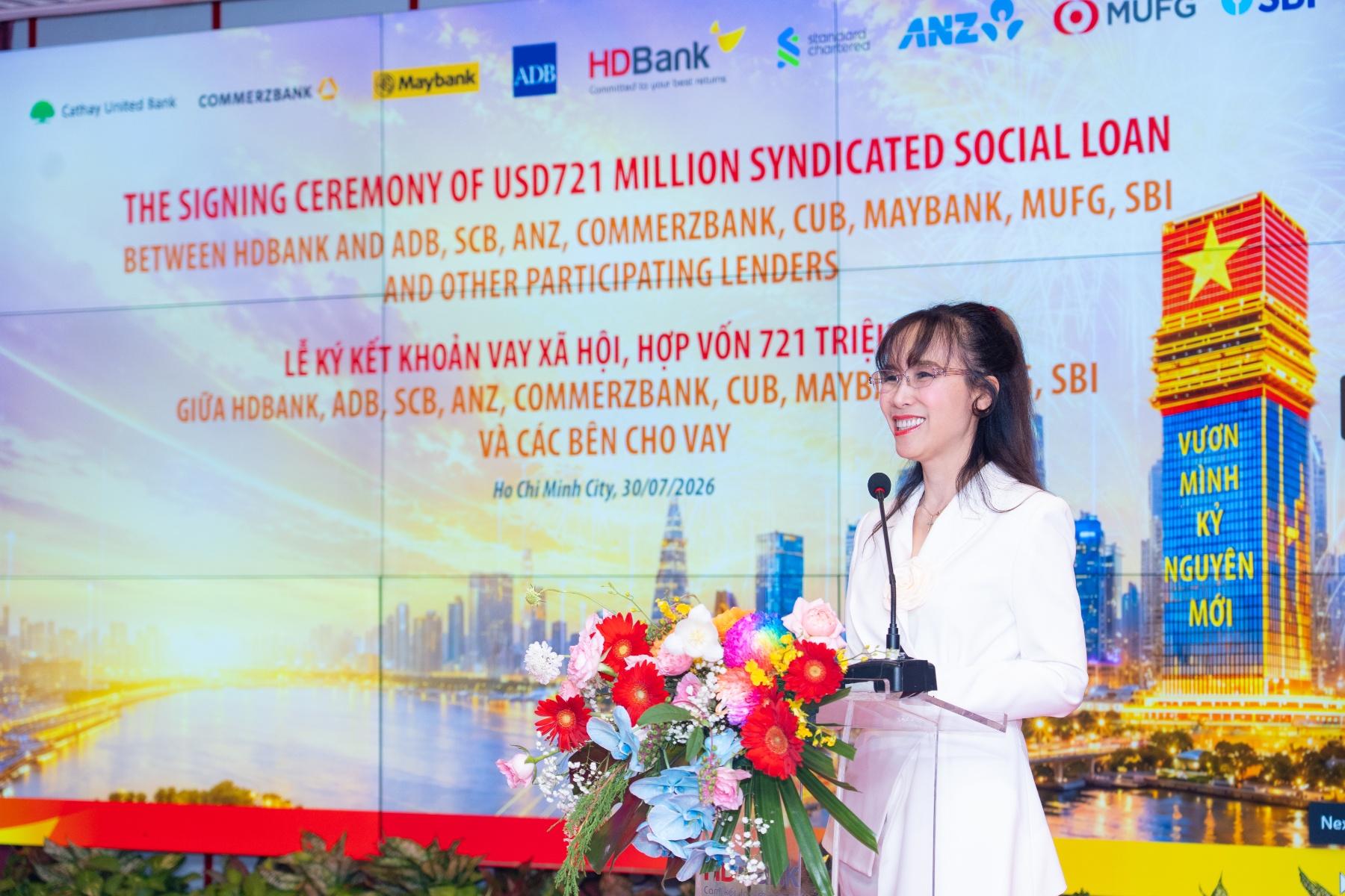 HDBank lập kỷ lục với khoản vay xã hội, bền vững hợp vốn quốc tế quy mô kỷ lục tại Việt Nam