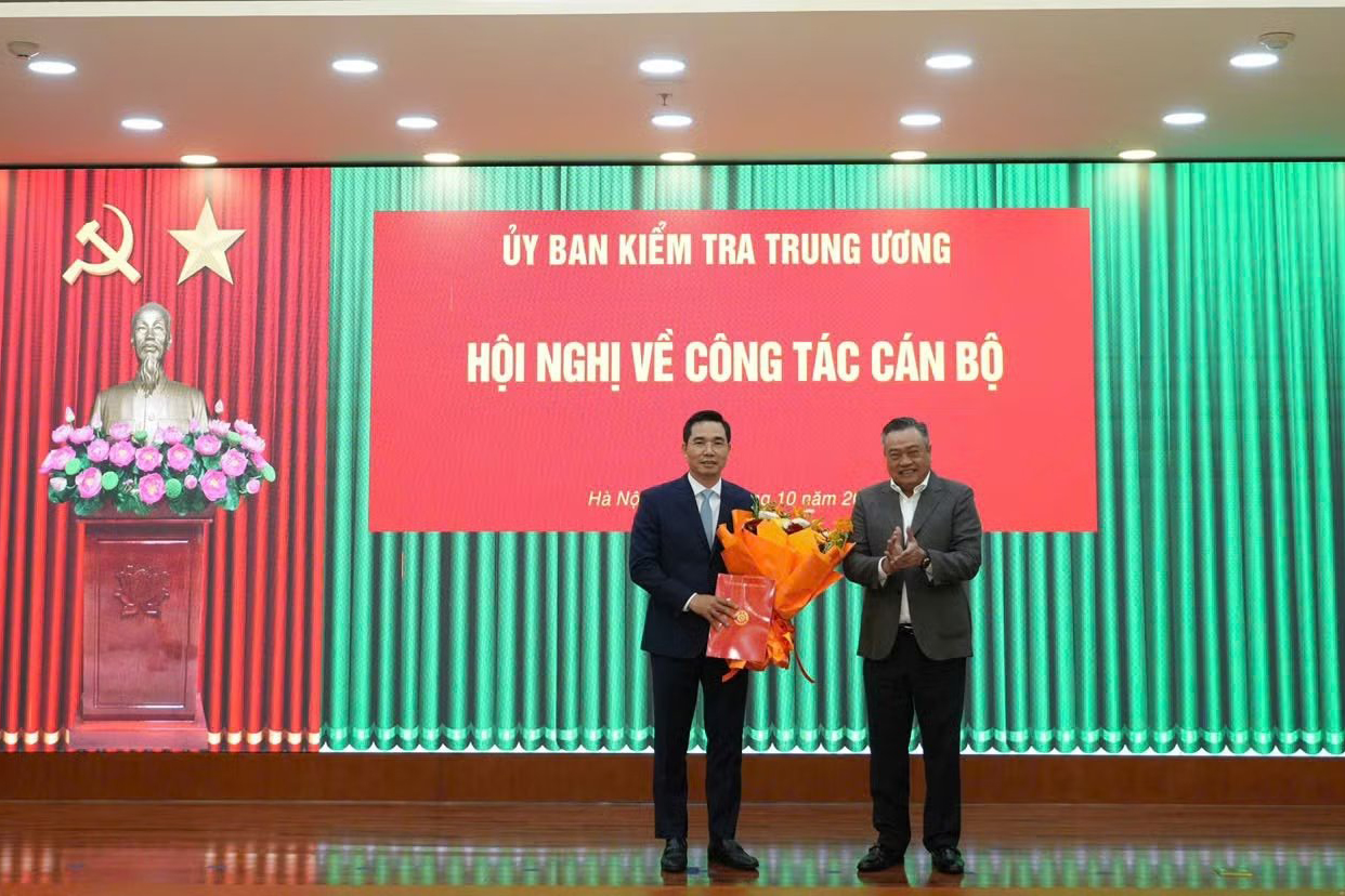 Ông Trần Văn Phúc làm Phó chủ nhiệm Ủy ban Kiểm tra Trung ương
