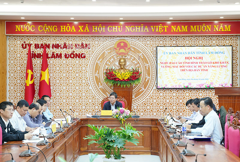 Tỉnh Lâm Đồng tìm hướng tháo gỡ cho 14 dự án năng lượng
