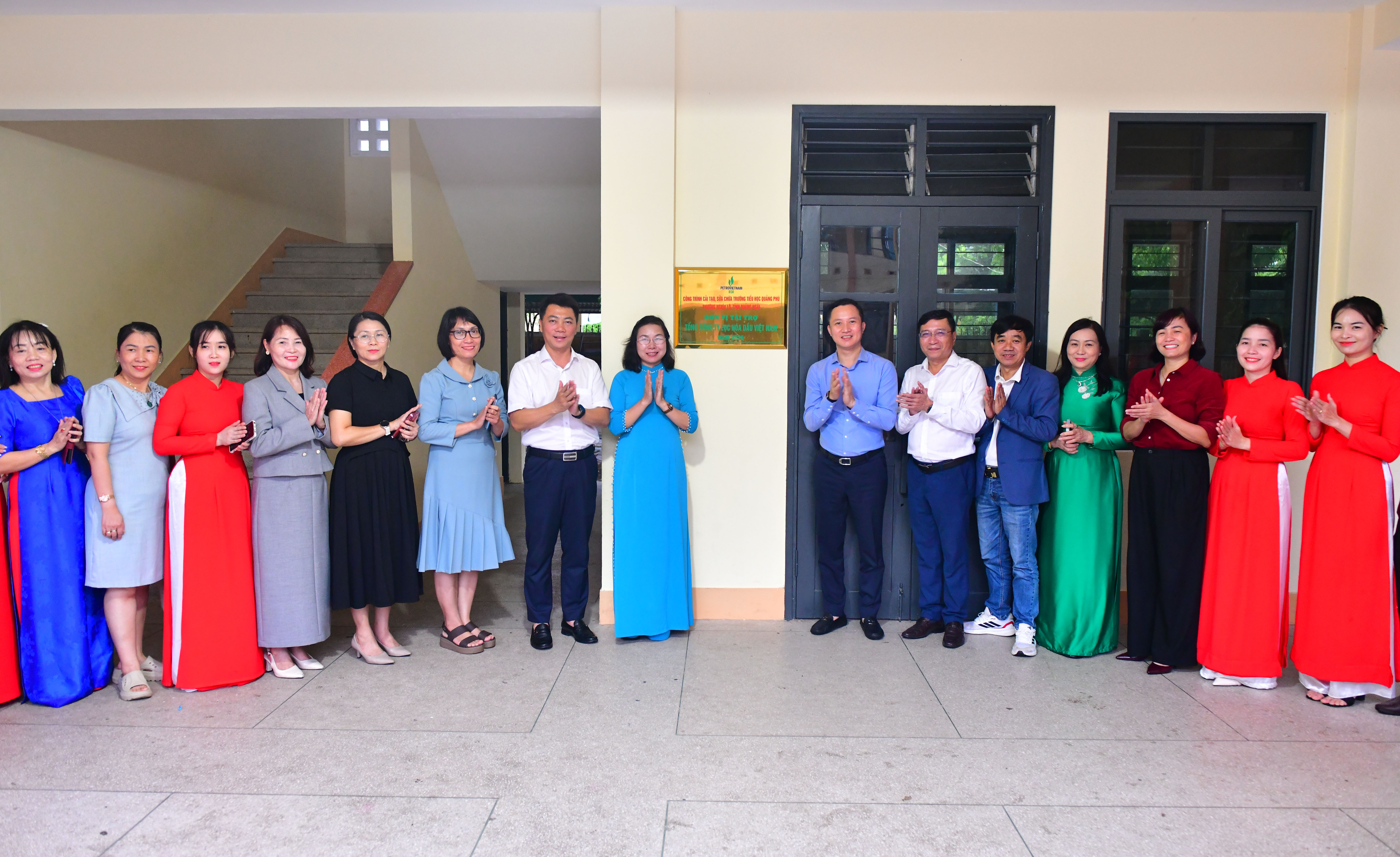 BSR tài trợ 7 tỉ đồng cải tạo trường học, trạm y tế tại Quảng Ngãi