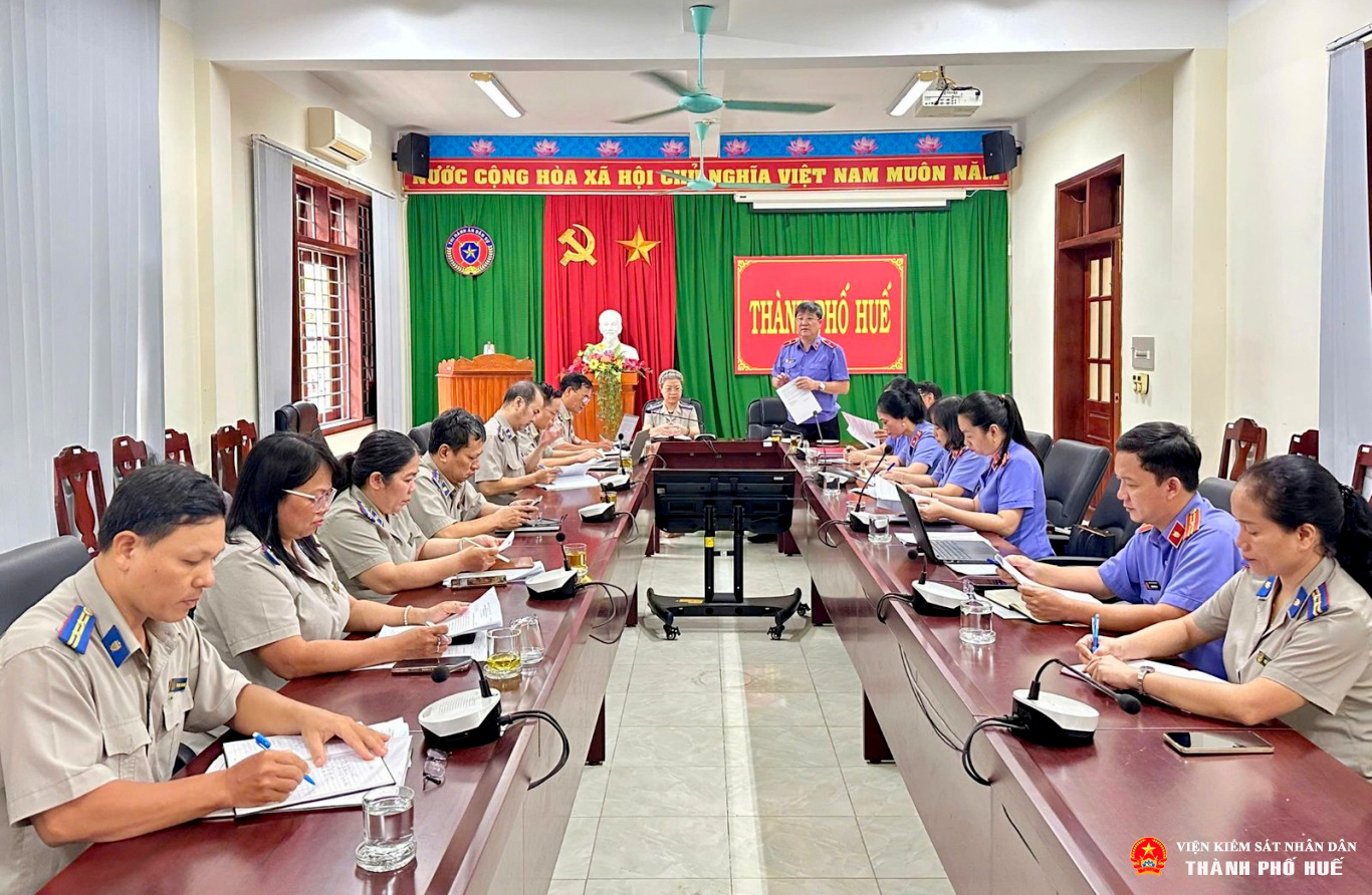VKSND TP Huế kiến nghị khắc phục vi phạm trong công tác thi hành án dân sự