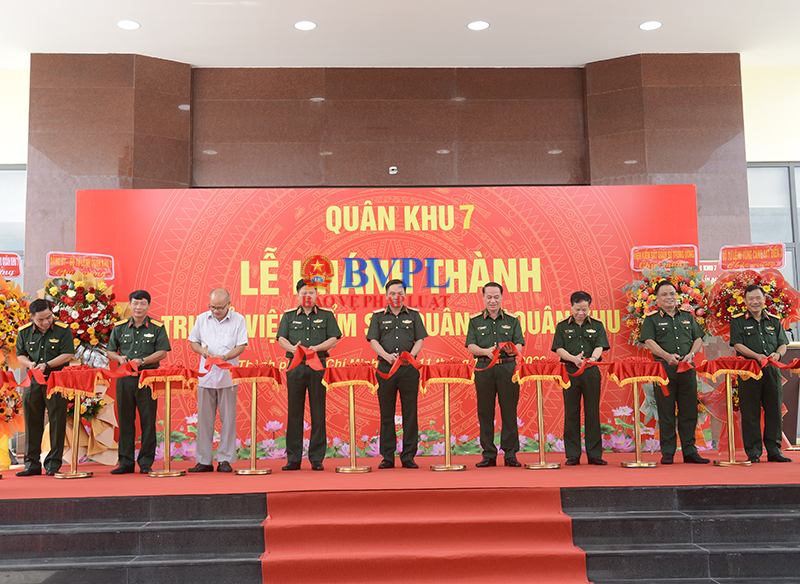 Viện kiểm sát Quân sự Quân khu 7 khánh thành trụ sở làm việc mới