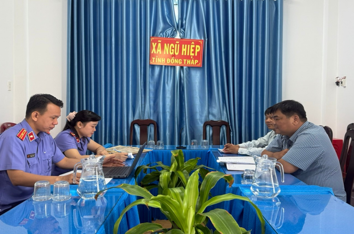 VKSND khu vực 4, tỉnh Đồng Tháp chủ động bảo vệ quyền lợi “Người có công với cách mạng”