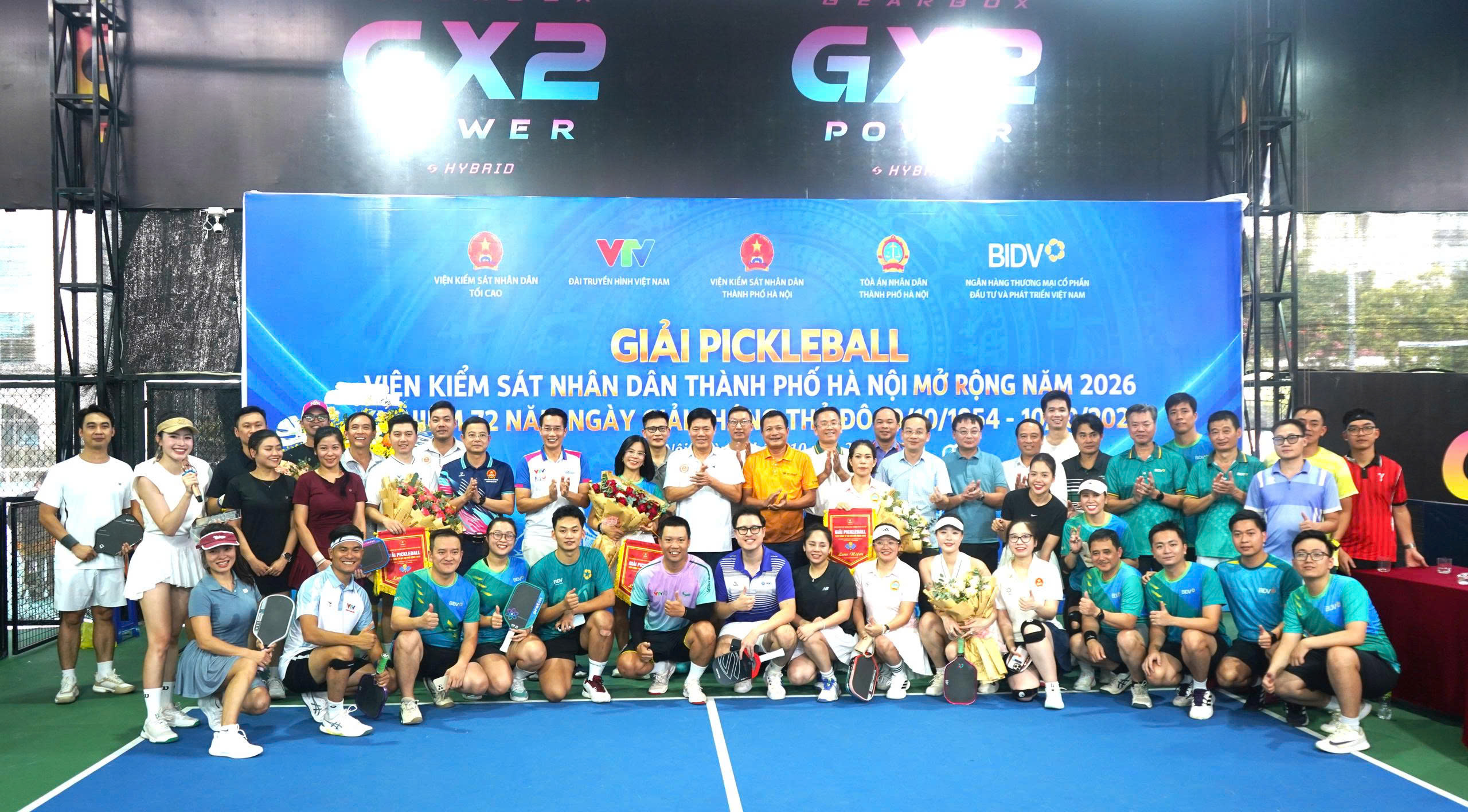 VKSND TP Hà Nội tổ chức Giải thể thao Pickleball mở rộng chào mừng kỷ niệm Ngày Giải phóng Thủ đô