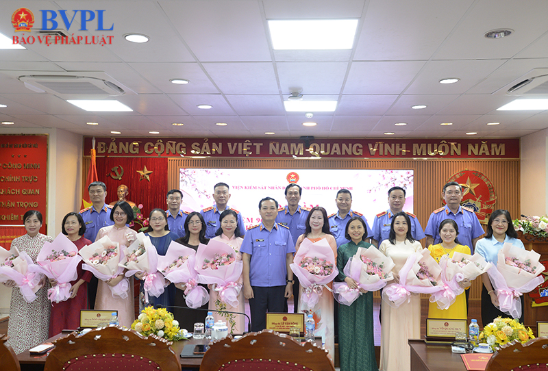 VKSND TP Hồ Chí Minh tọa đàm nhân kỷ niệm 96 năm Ngày thành lập Hội Liên hiệp phụ nữ Việt Nam