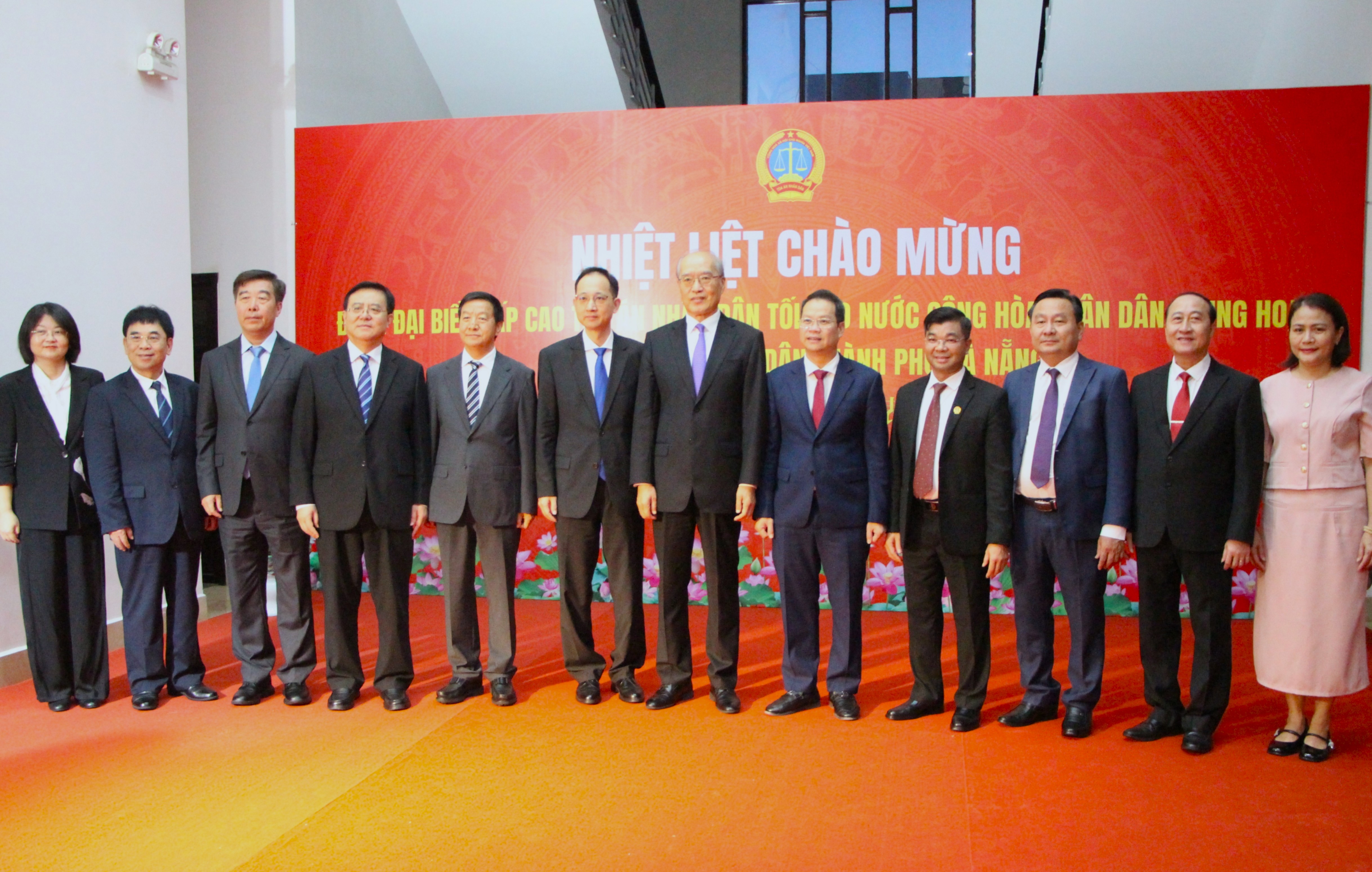 Chánh án TANDTC Trung Quốc thăm TAND TP Đà Nẵng