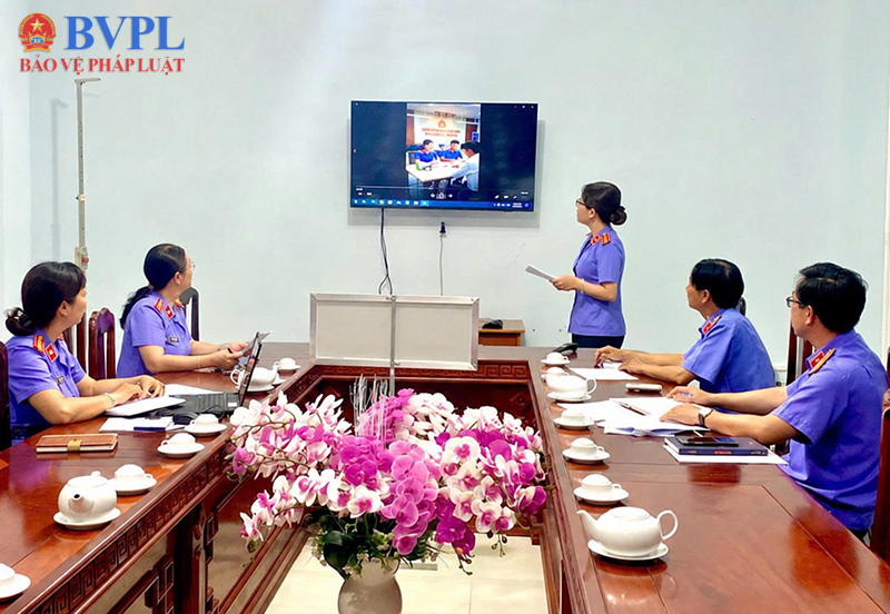 VKSND TP Cần Thơ thí điểm hồ sơ kiểm sát điện tử, đổi mới phương thức làm việc