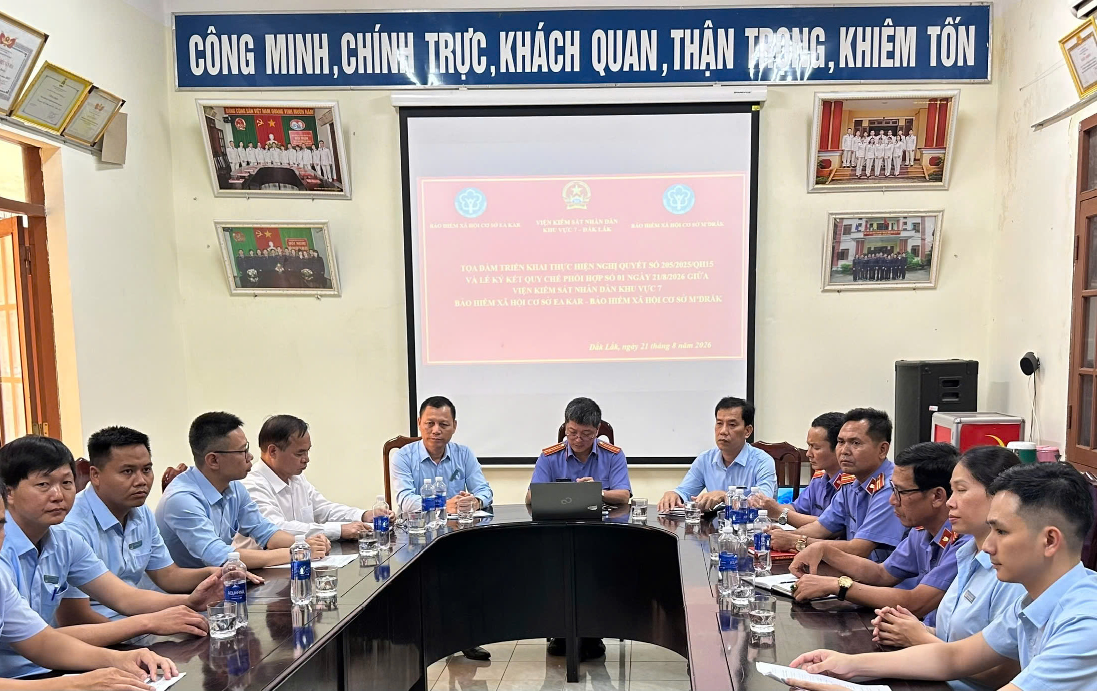 VKSND khu vực 7, tỉnh Đắk Lắk Phối hợp thu hồi hơn 259 triệu đồng chậm đóng bảo hiểm xã hội