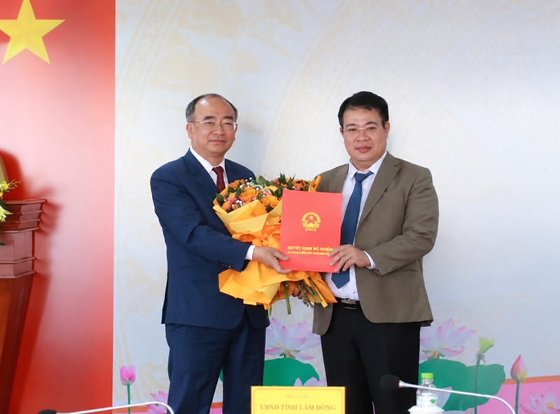Bổ nhiệm Phó Giám đốc Sở Khoa học và Công nghệ tỉnh Lâm Đồng