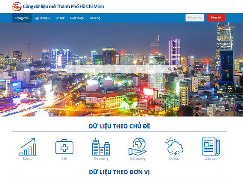 TP Hồ Chí Minh đưa 106 cơ sở dữ liệu vào danh mục dùng chung