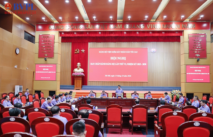 Hội nghị Ban Chấp hành Đảng bộ VKSND tối cao lần thứ VI, nhiệm kỳ 2025 - 2030
