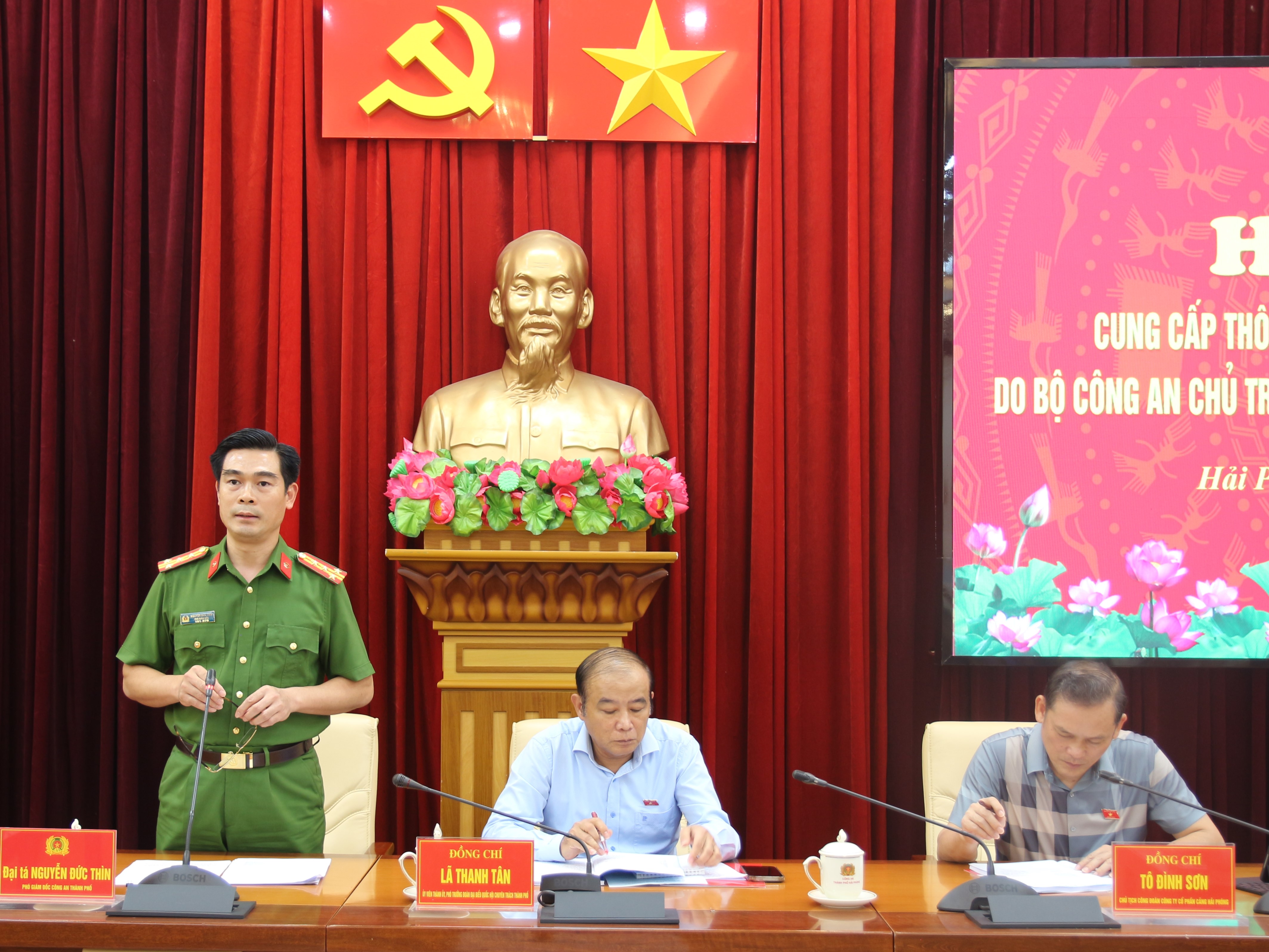 Công an TP Hải Phòng góp ý hoàn thiện 7 dự án luật từ thực tiễn