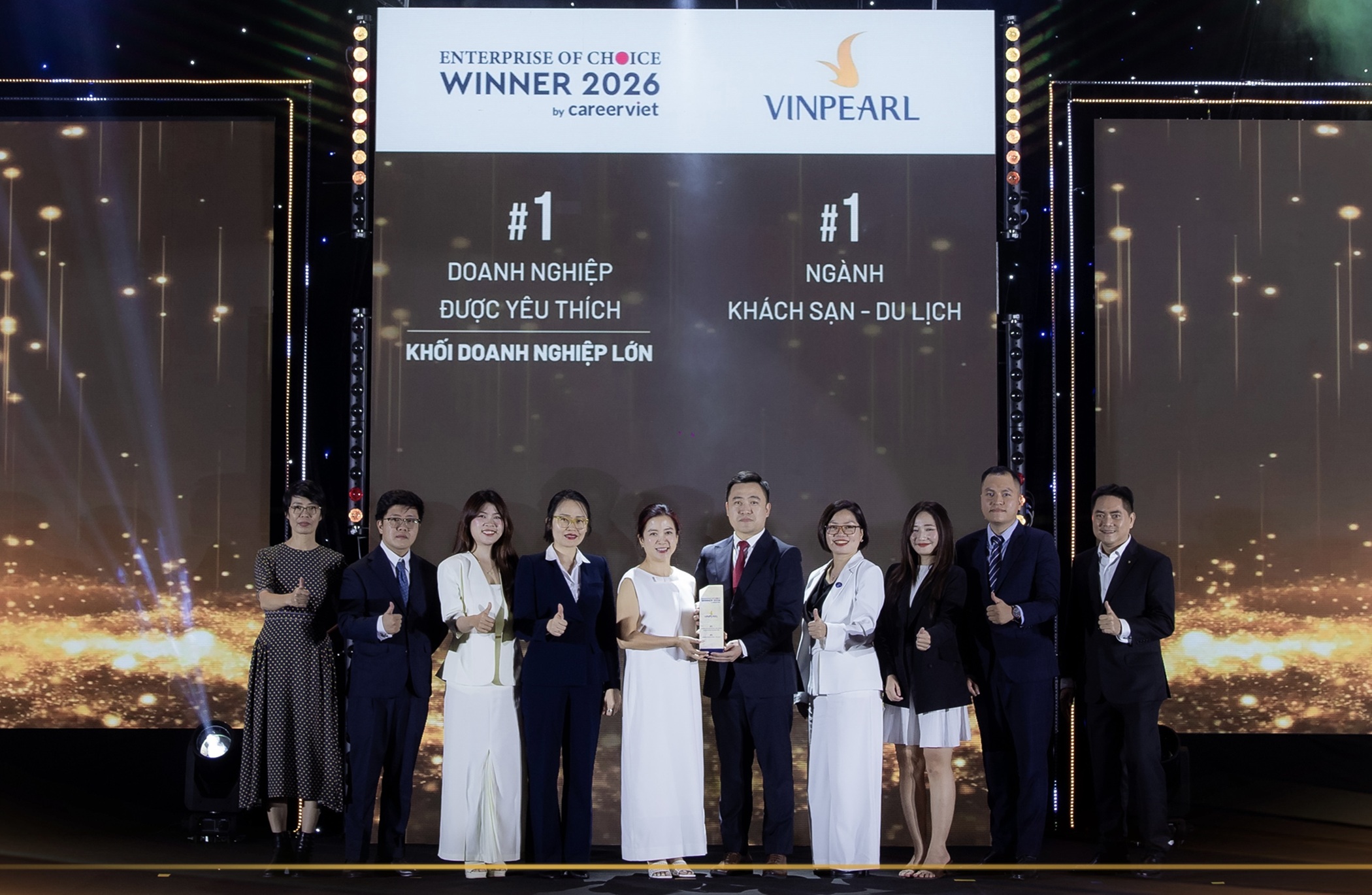 Vinpearl là doanh nghiệp được người lao động yêu thích nhất năm 2026