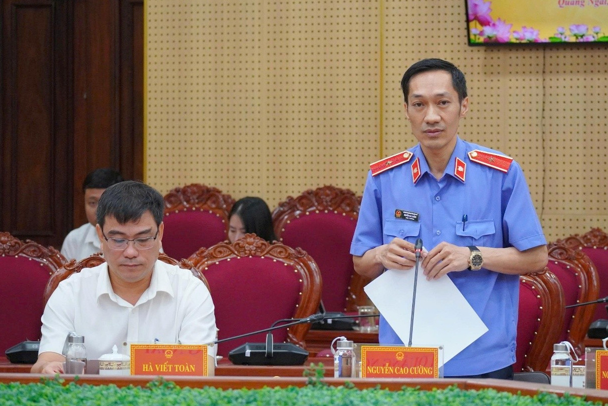 VKSND tỉnh Quảng Ngãi kiến nghị hoàn thiện thể chế, tăng cường bảo vệ lợi ích công