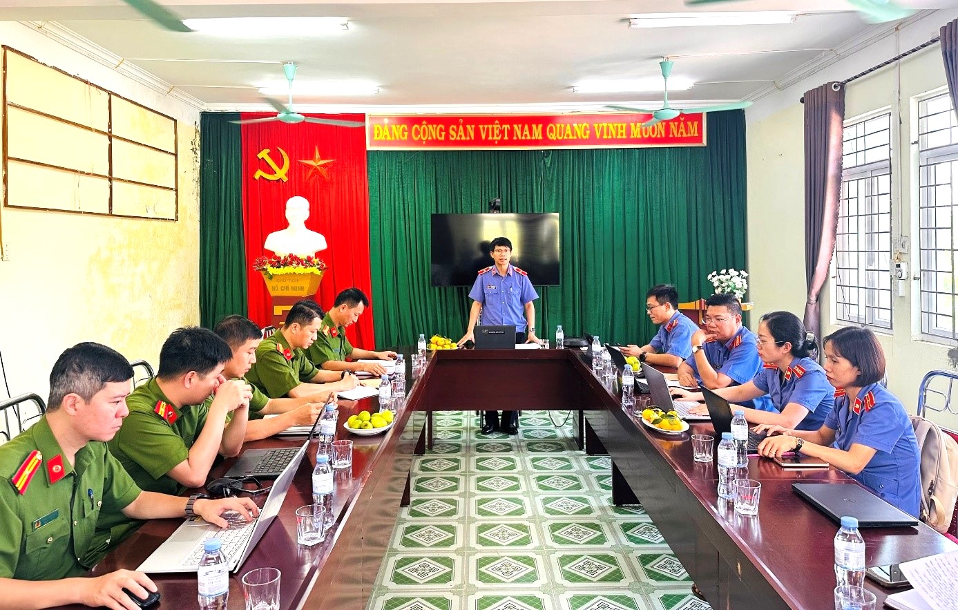 Kiểm tra công tác tiếp nhận, giải quyết nguồn tin và điều tra vụ án hình sự