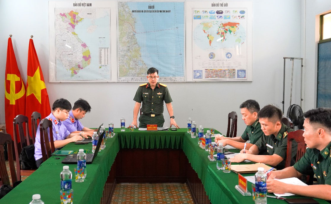 Tăng cường kiểm sát giải quyết nguồn tin tội phạm tại các Đồn Biên phòng biên giới biển