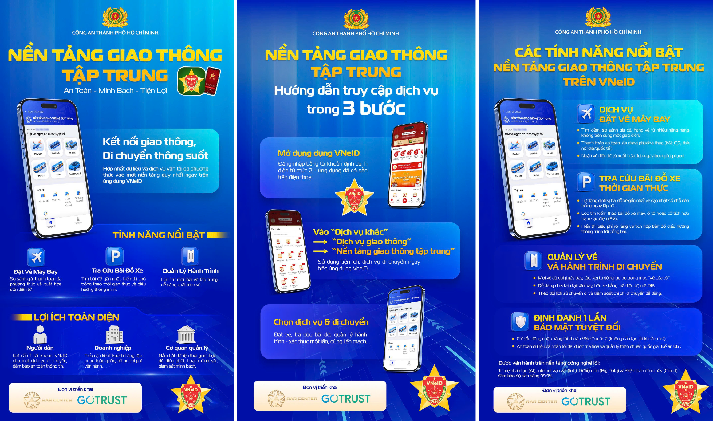 TP Hồ Chí Minh tích hợp lộ trình xe buýt, Metro lên VNeID