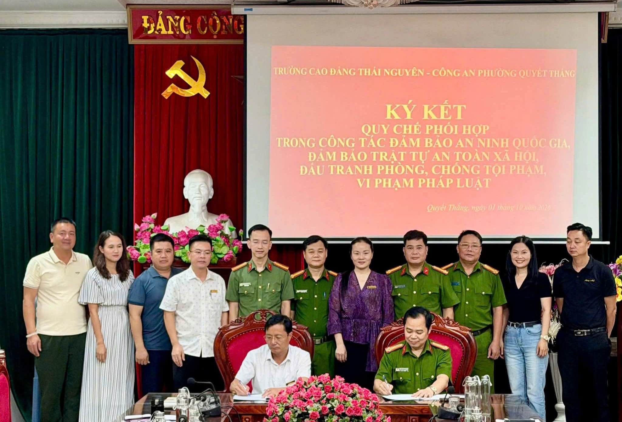 Trường Cao Đẳng Thái Nguyên Ngăn ngừa tệ nạn ma túy xâm nhập học đường