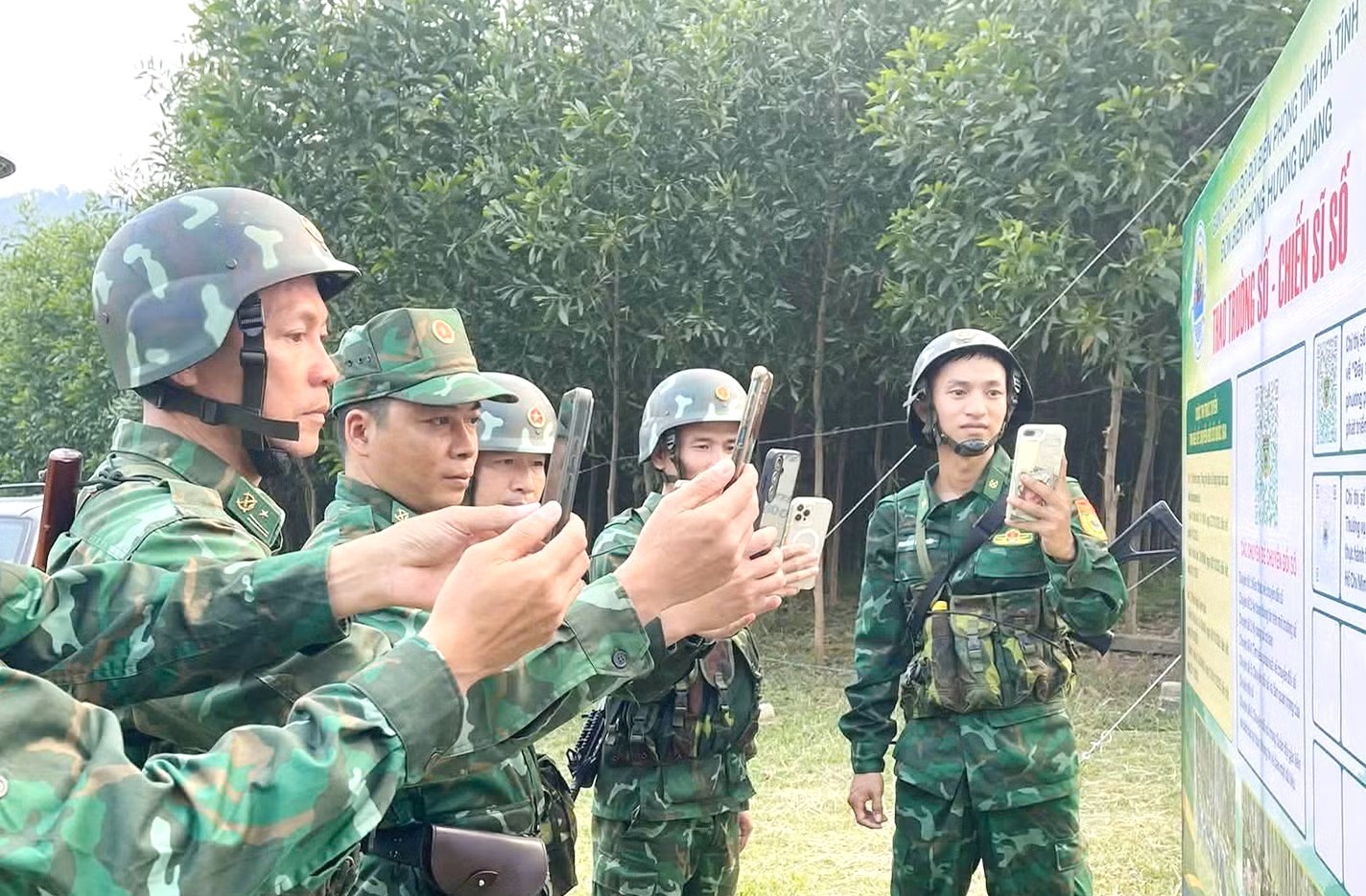 “Thao trường số - Chiến sĩ số”