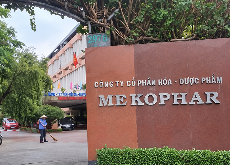 Mekophar bị phạt 92,5 triệu đồng vì chậm công bố thông tin tài chính