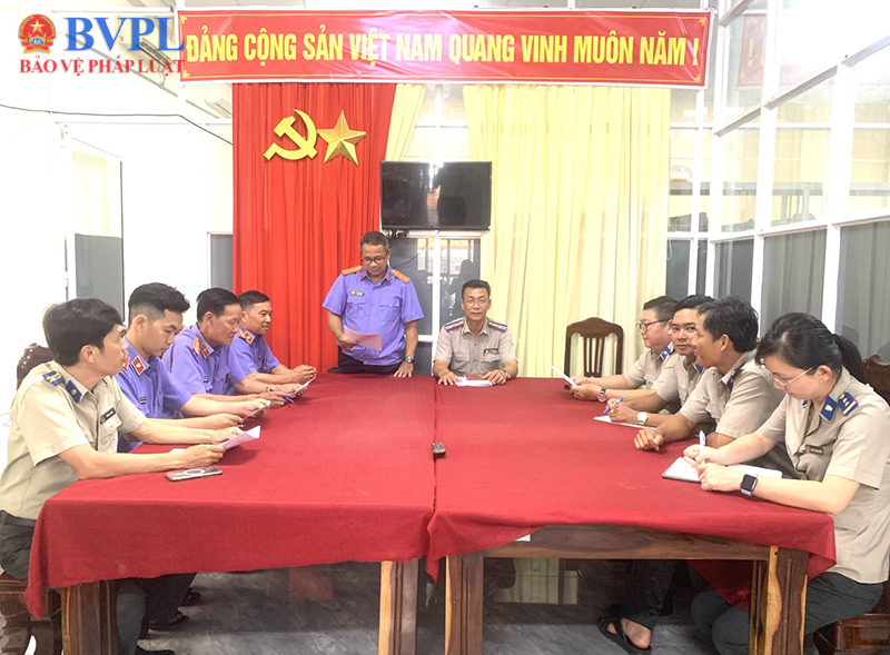 VKSND khu vực 8, TP Cần Thơ trực tiếp kiểm sát công tác thi hành án dân sự