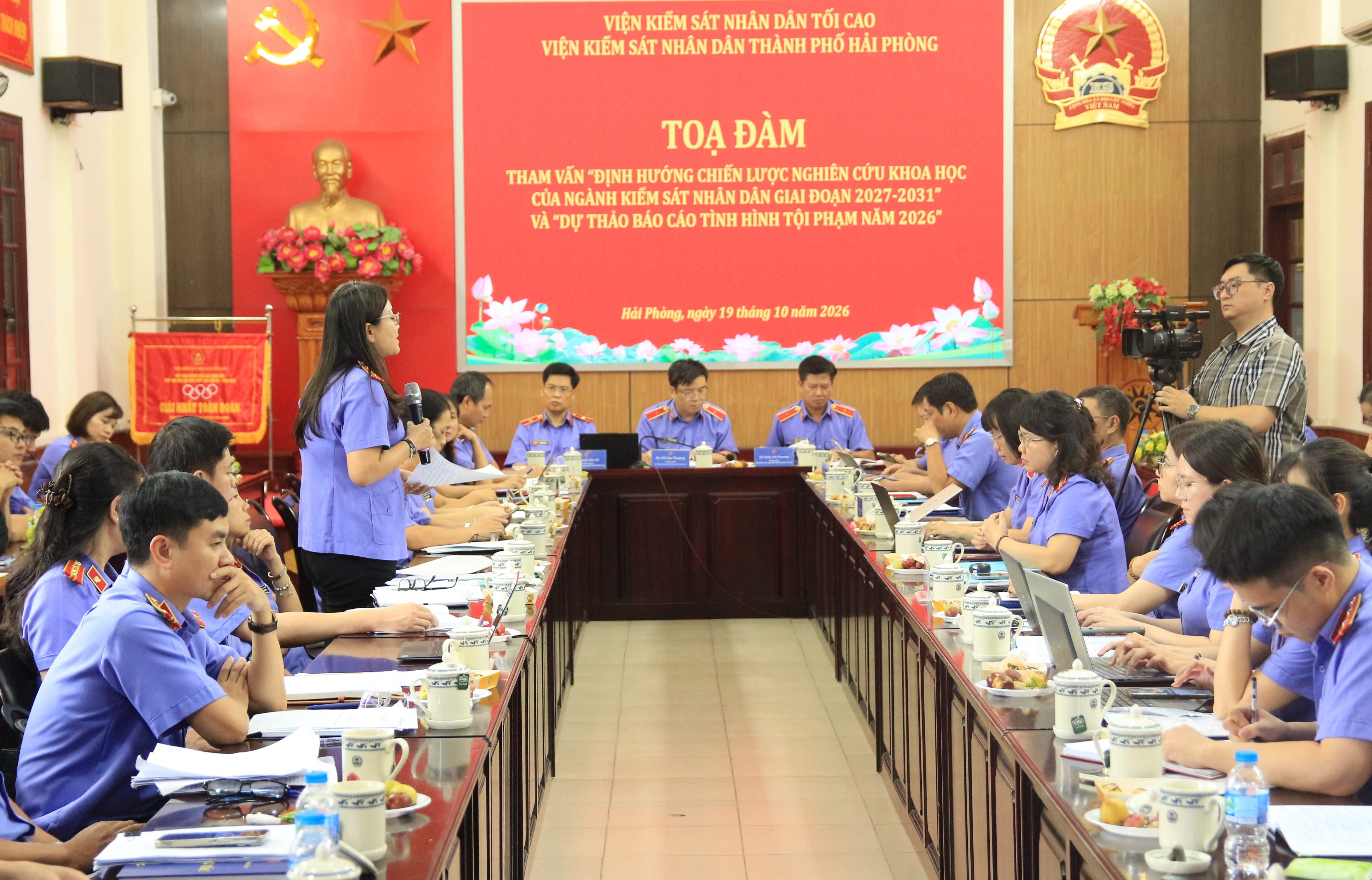 Góp ý định hướng nghiên cứu khoa học ngành Kiểm sát giai đoạn 2027 - 2031