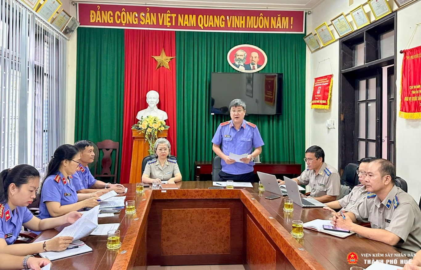 VKSND TP Huế kháng nghị việc giao tài sản chưa thu phí thi hành án