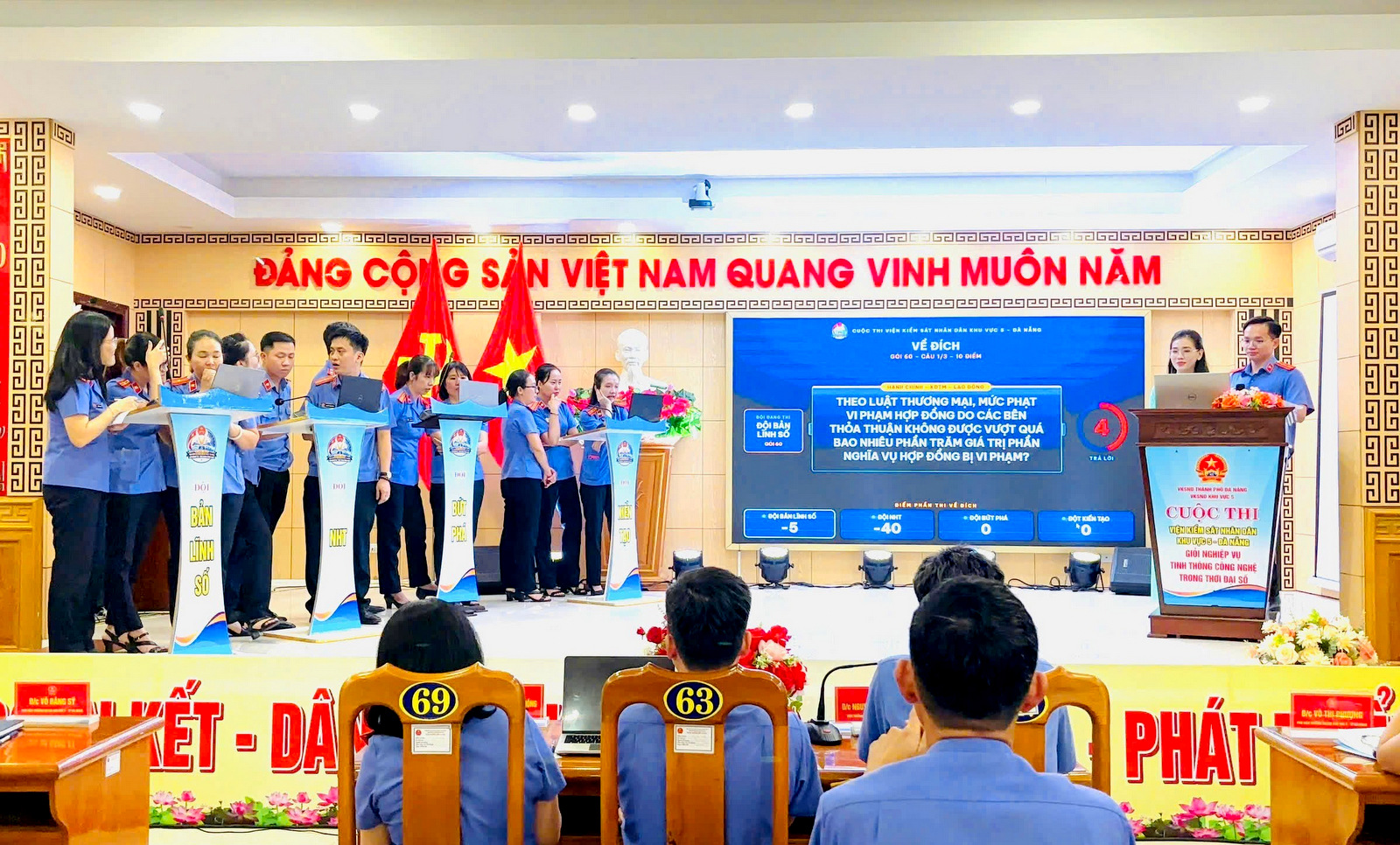 VKSND khu vực 5, TP Đà Nẵng tổ chức thành công cuộc thi “Giỏi nghiệp vụ, tinh thông công nghệ”