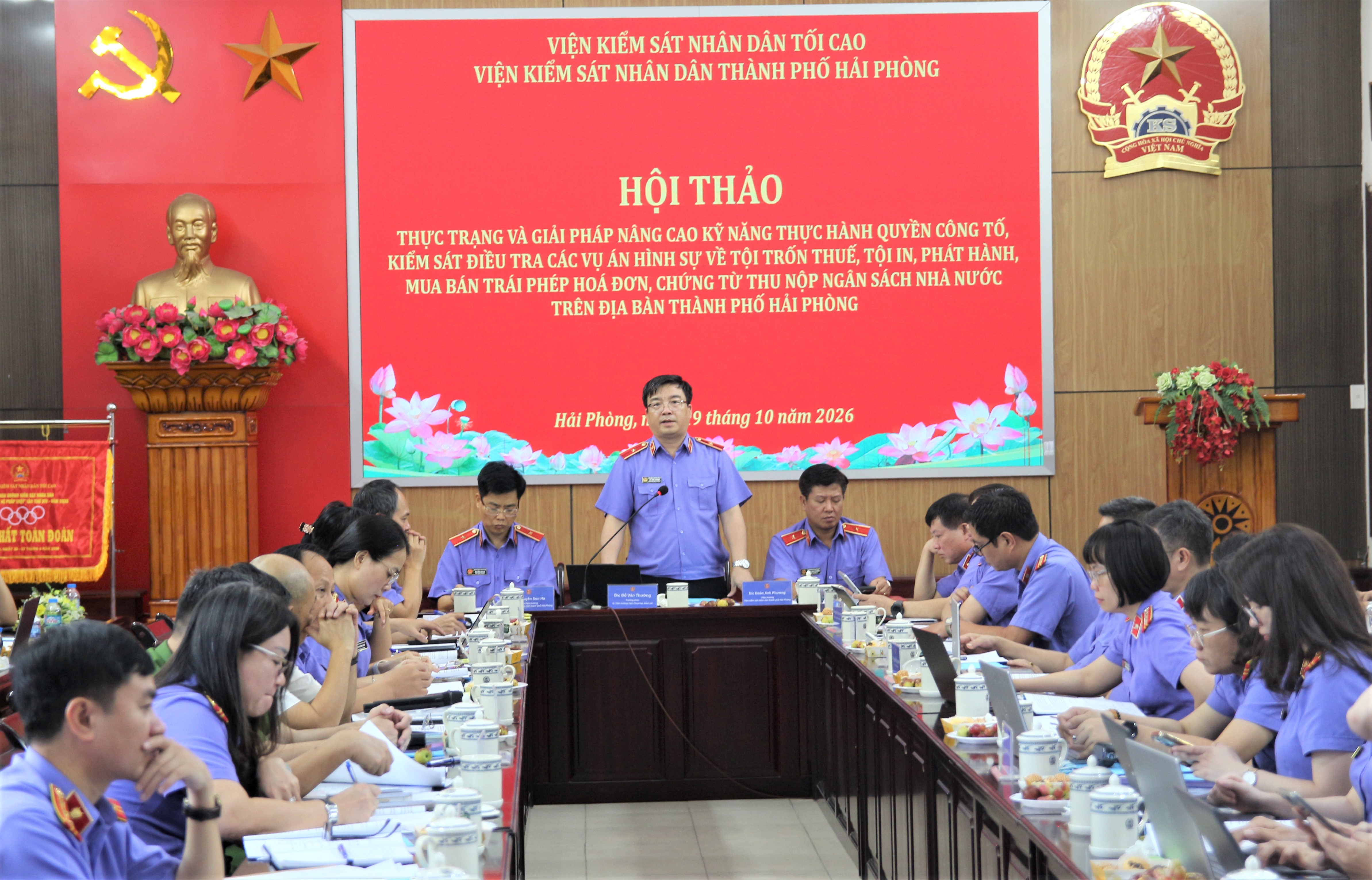Nâng cao kỹ năng công tố, kiểm sát điều tra án trốn thuế và hóa đơn