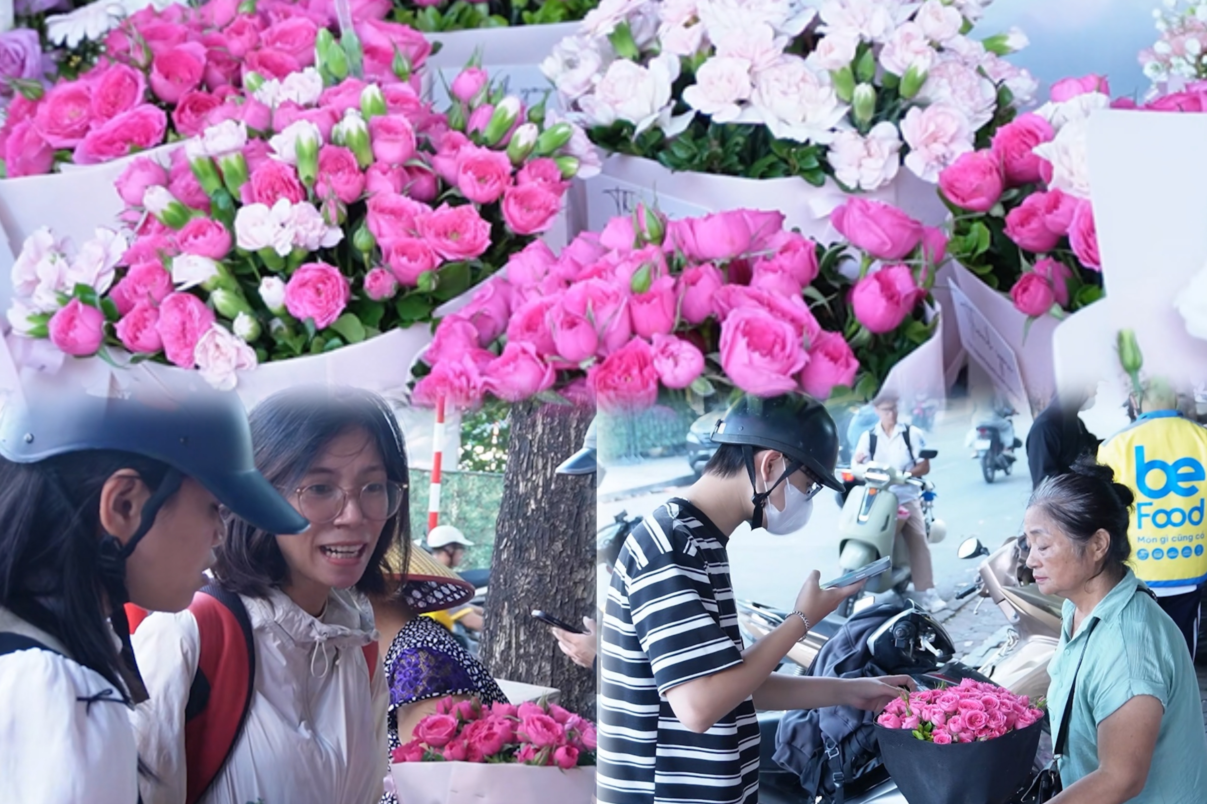 Giá hoa tươi tăng mạnh trong ngày Phụ nữ Việt Nam 20 10