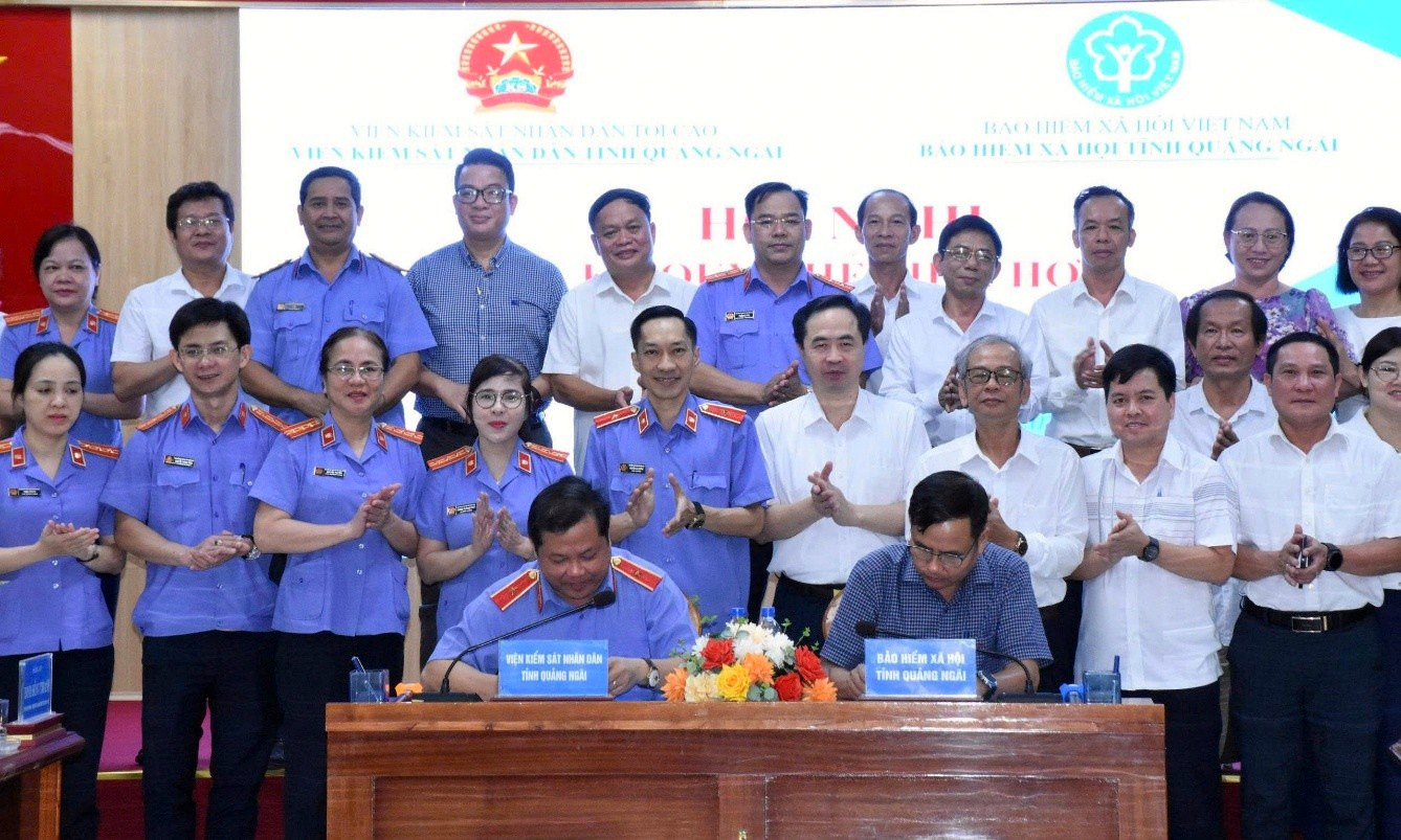 VKSND Quảng Ngãi phối hợp bảo vệ quyền lợi người lao động trong lĩnh vực bảo hiểm