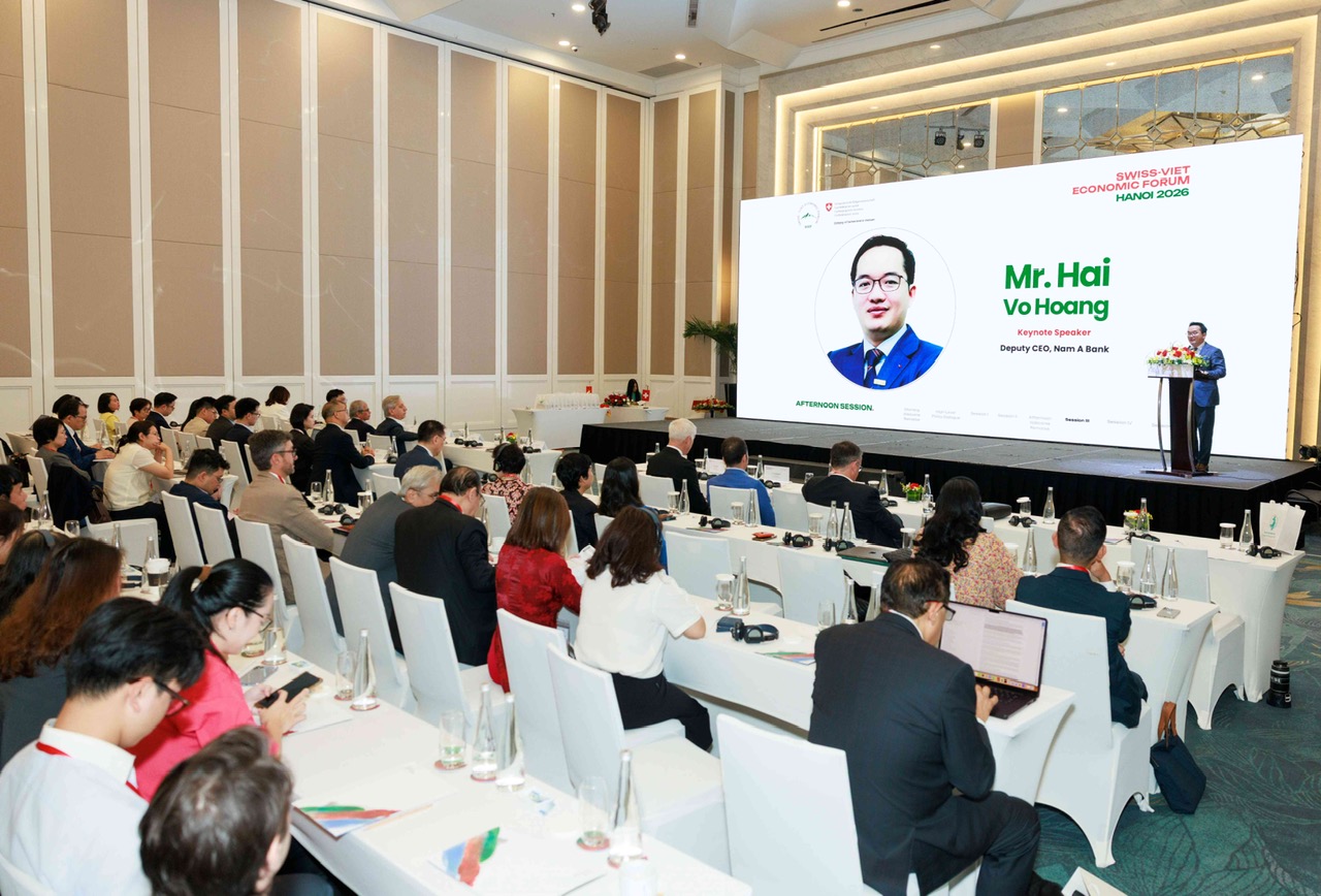 Nam A Bank đồng hành cùng Diễn đàn Kinh tế Việt Nam - Thụy Sĩ 2026
