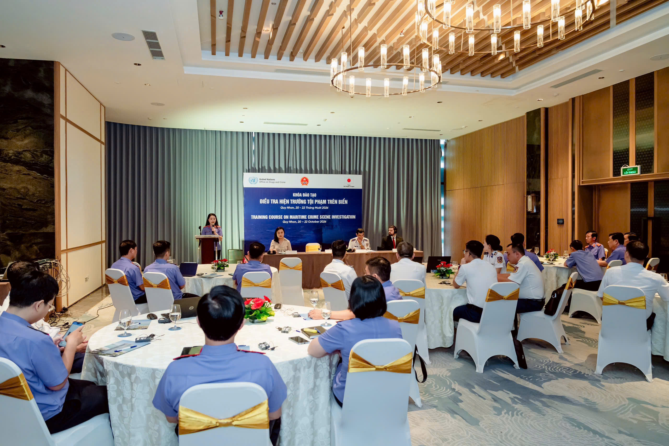Tập huấn kỹ năng điều tra hiện trường tội phạm trên biển cho Kiểm sát viên và Cảnh sát biển