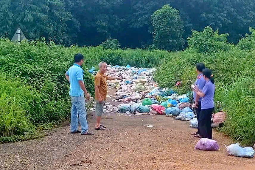 UBND xã tiếp thu kiến nghị của Viện kiểm sát, tăng cường bảo vệ môi trường
