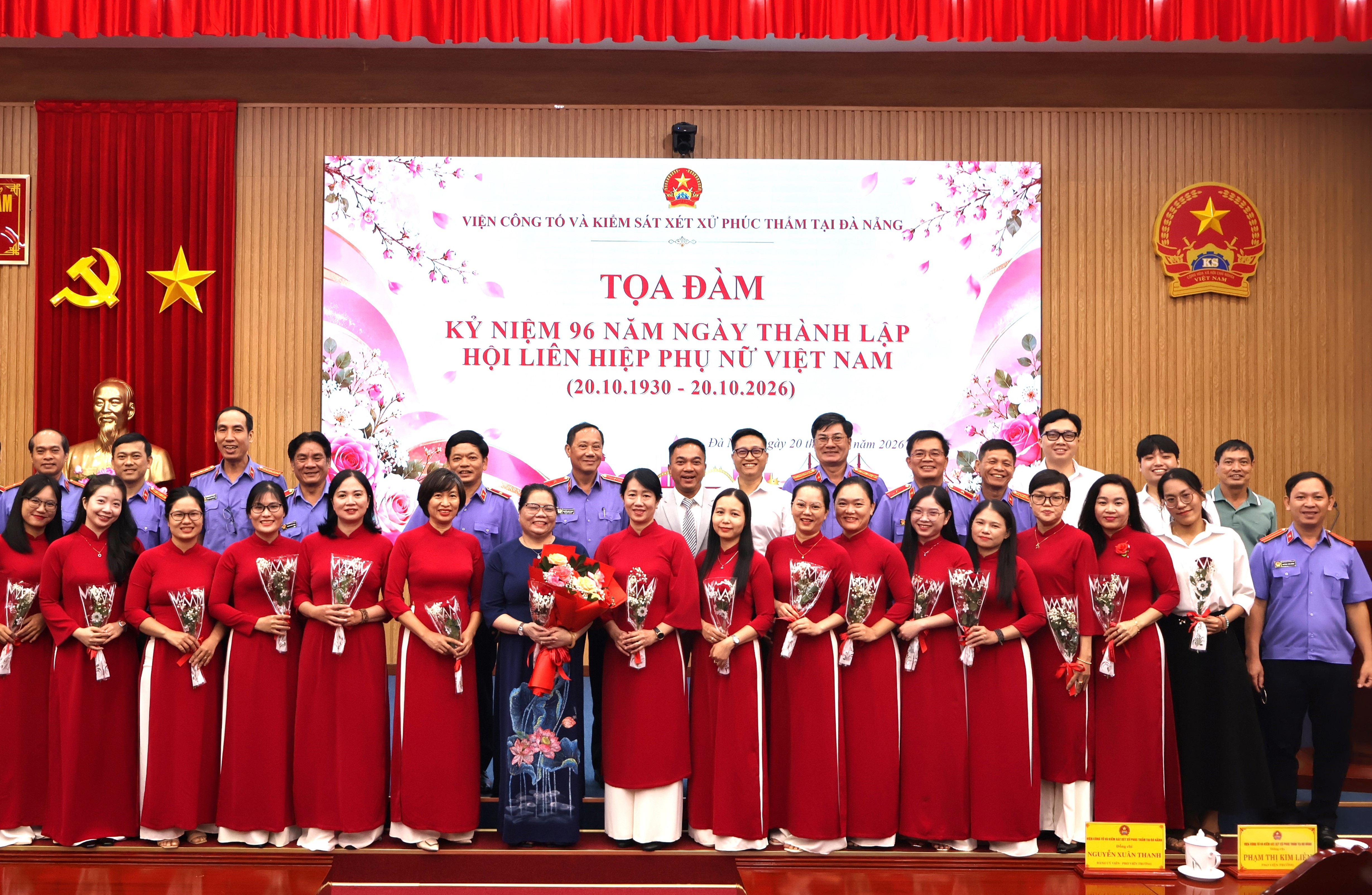 Viện Phúc thẩm 2 tổ chức gặp mặt, tọa đàm kỷ niệm 96 năm Ngày Phụ nữ Việt Nam 20 10