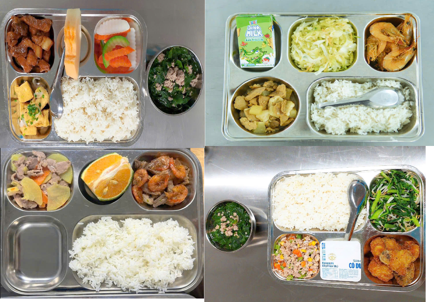 Đơn vị cung cấp suất ăn bán trú tại trường Tiểu học Ứng Hòa A đã khắc phục triệt để những tồn tại, thiếu sót