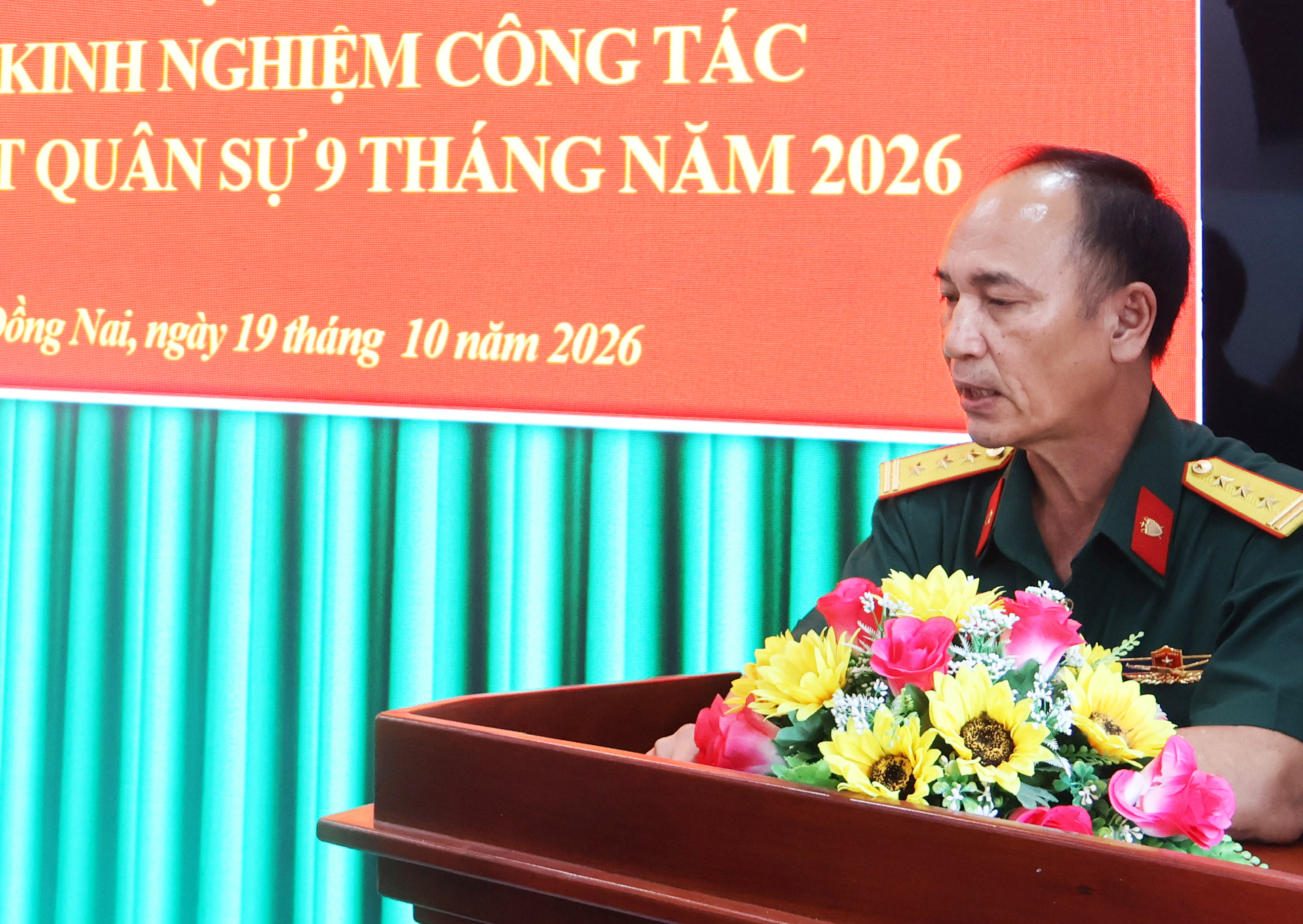 Hội nghị rút kinh nghiệm công tác kiểm sát quân sự