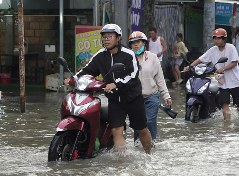 TP Hồ Chí Minh Dự báo triều cường vượt báo động 3 từ ngày 26 - 28 10