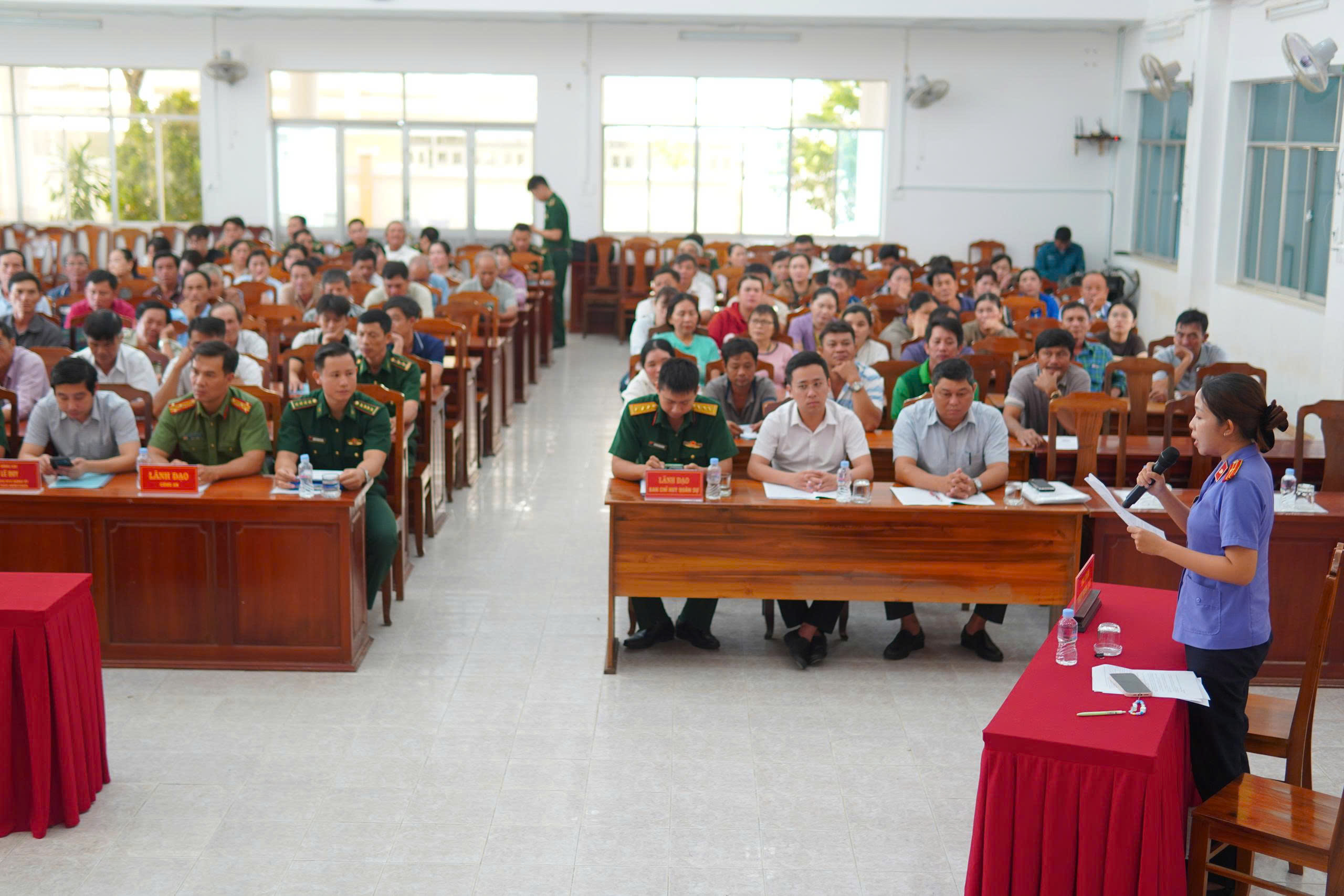 Phối hợp tổ chức phiên tòa giả định tuyên truyền pháp luật về chống khai thác IUU