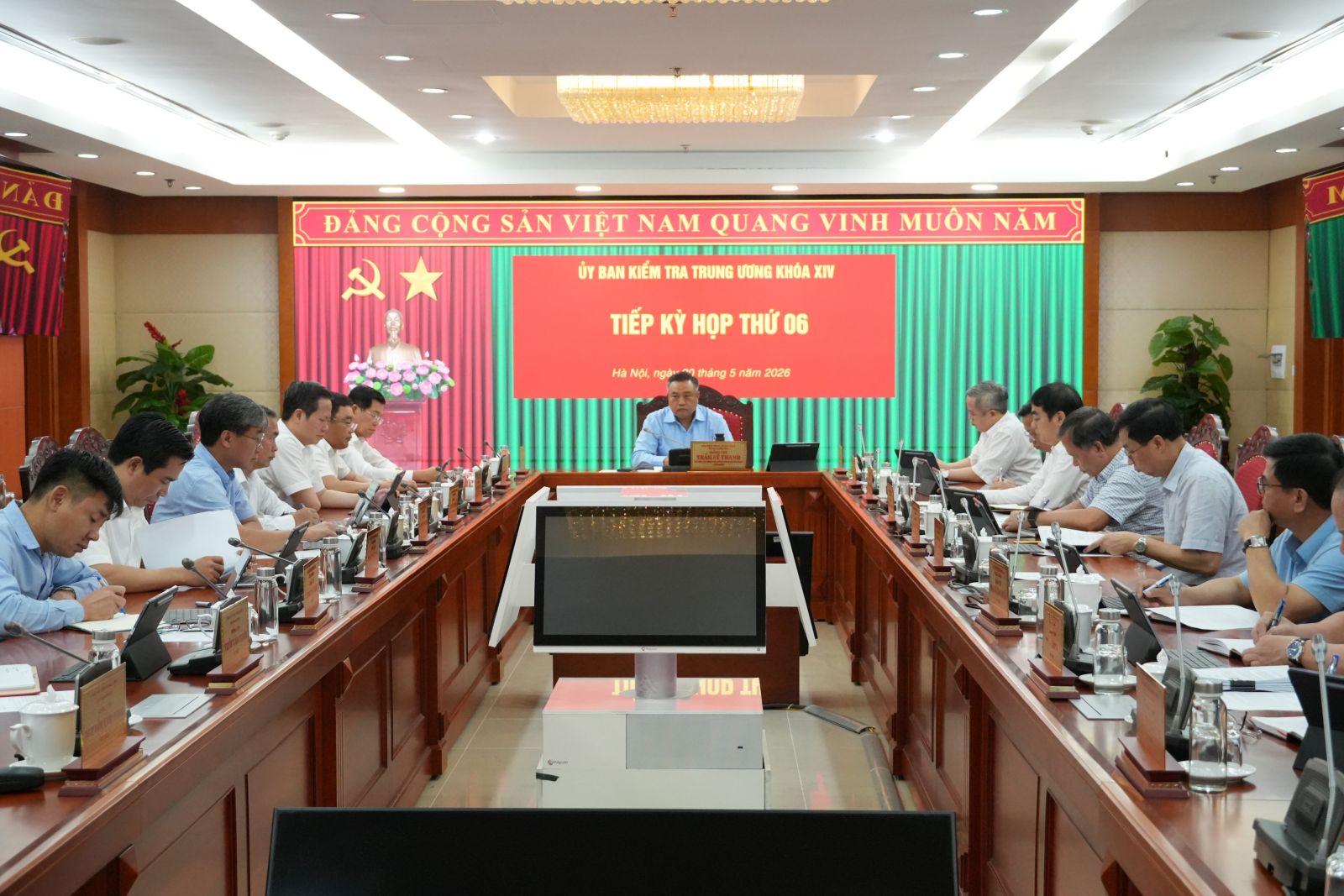 Kỳ họp thứ 14 Ủy ban Kiểm tra Trung ương đề nghị xem xét, thi hành kỷ luật cán bộ