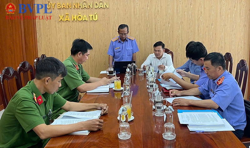 VKSND khu vực 8, TP Cần Thơ trực tiếp kiểm sát công tác thi hành án hình sự