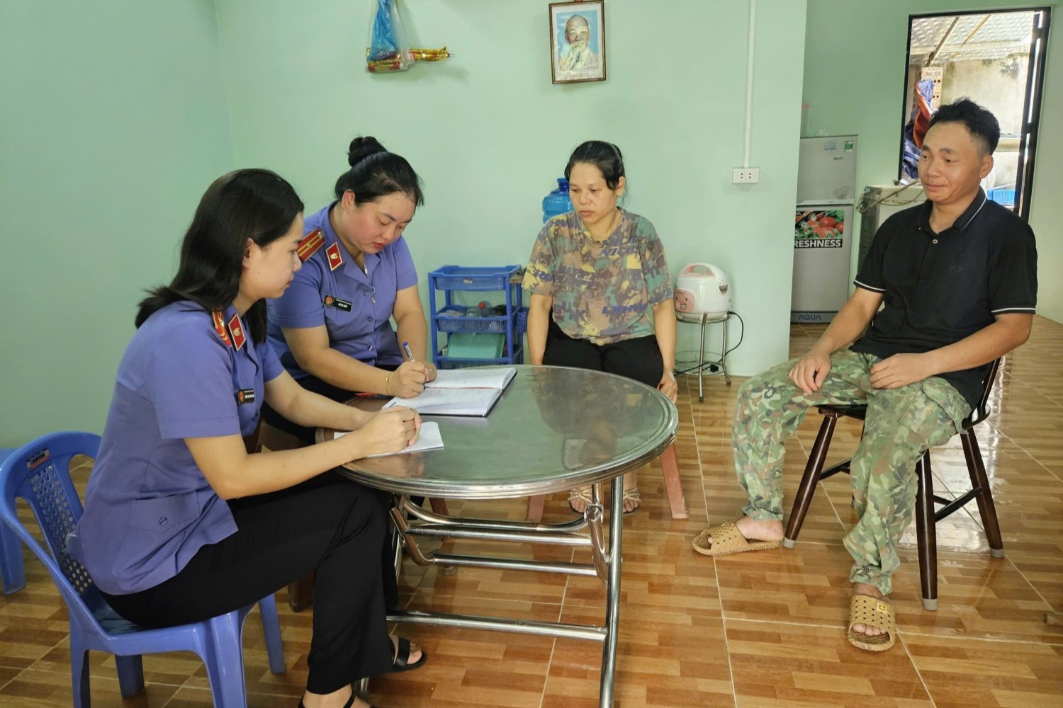 VKSND khu vực 1, tỉnh Cao Bằng hỗ trợ người khuyết tật hưởng trợ cấp tại nơi cư trú mới
