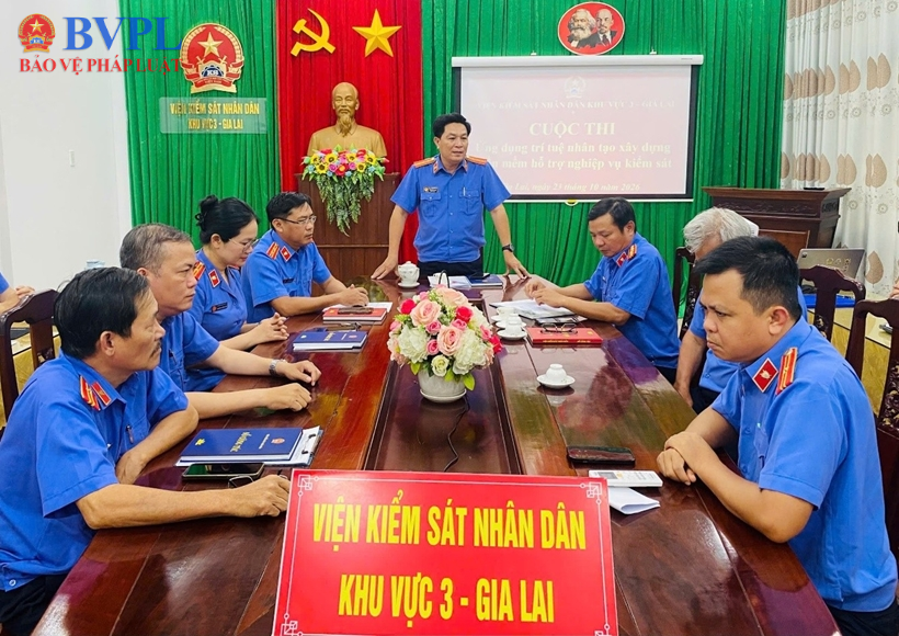 Nhiều điểm mới tại cuộc thi ứng dụng AI của VKSND khu vực 3 – Gia Lai