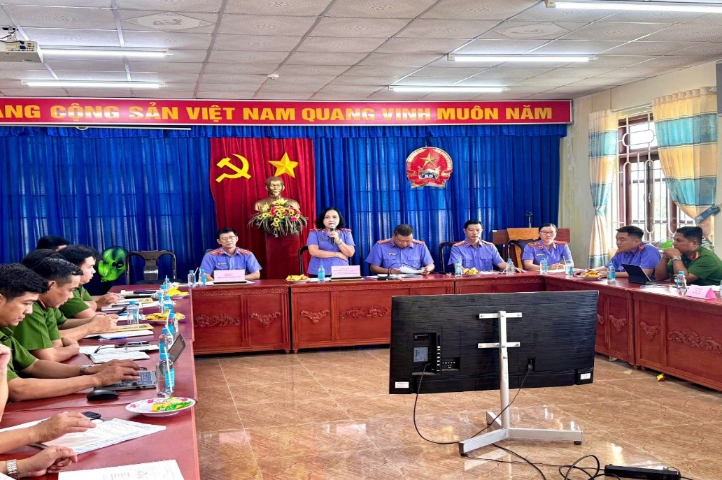 VKSND khu vực 4, tỉnh Đồng Tháp tổ chức hội nghị rút kinh nghiệm chuyên đề
